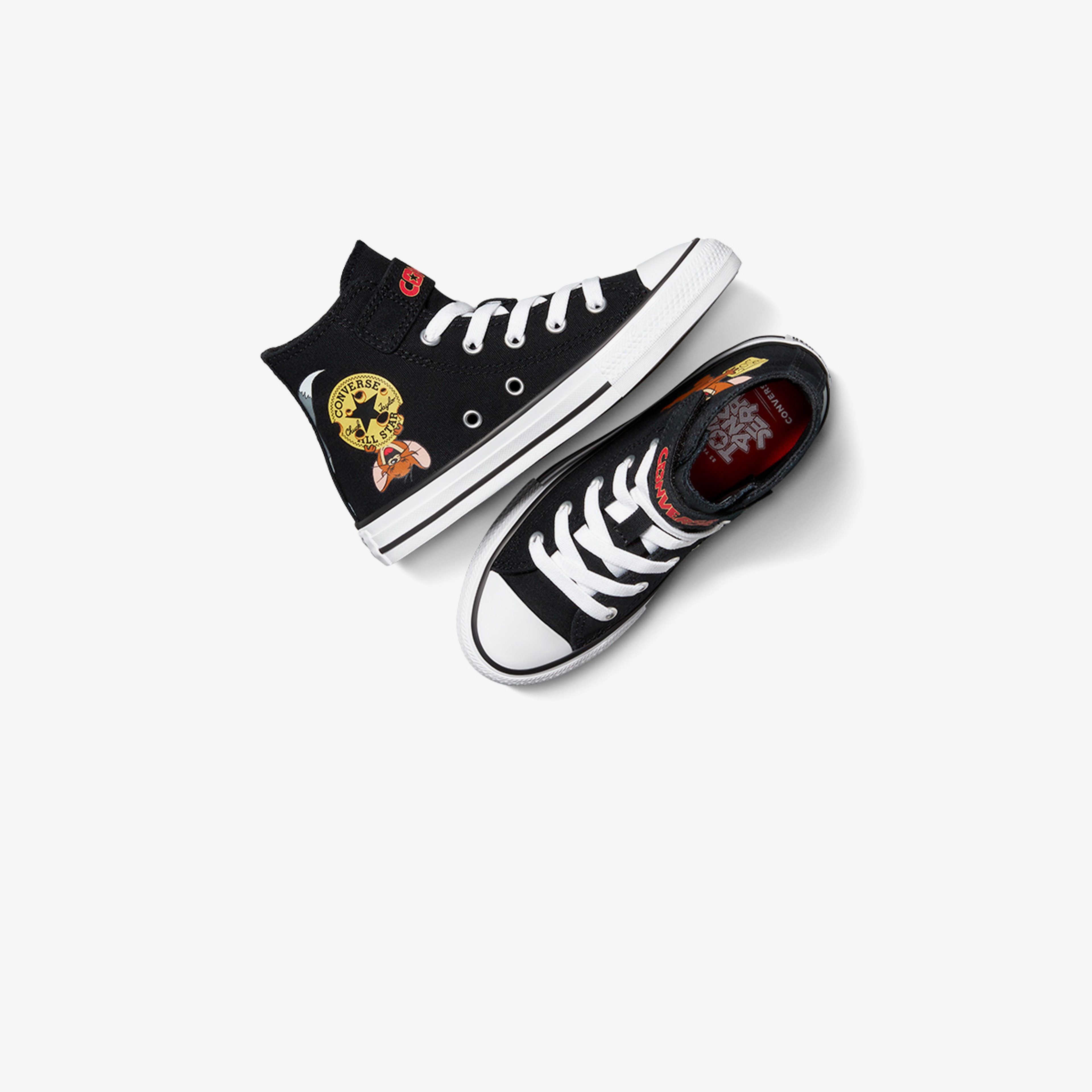 Converse X Tom & Jerry Chuck Taylor All Star Easy-On Çocuk Siyah Sneaker