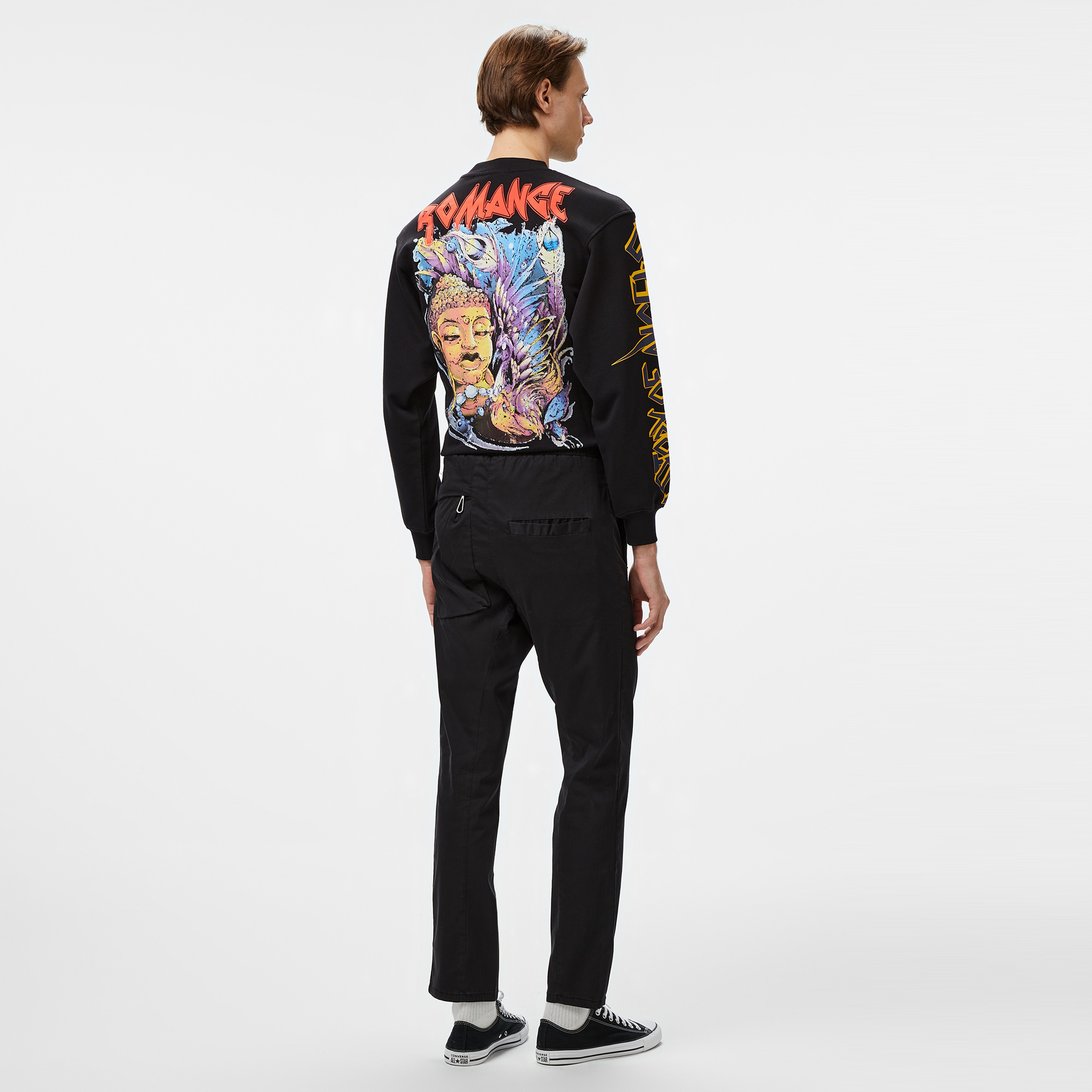 Story Of Angels Soa Luxury Shalvar Erkek Siyah Pantolon