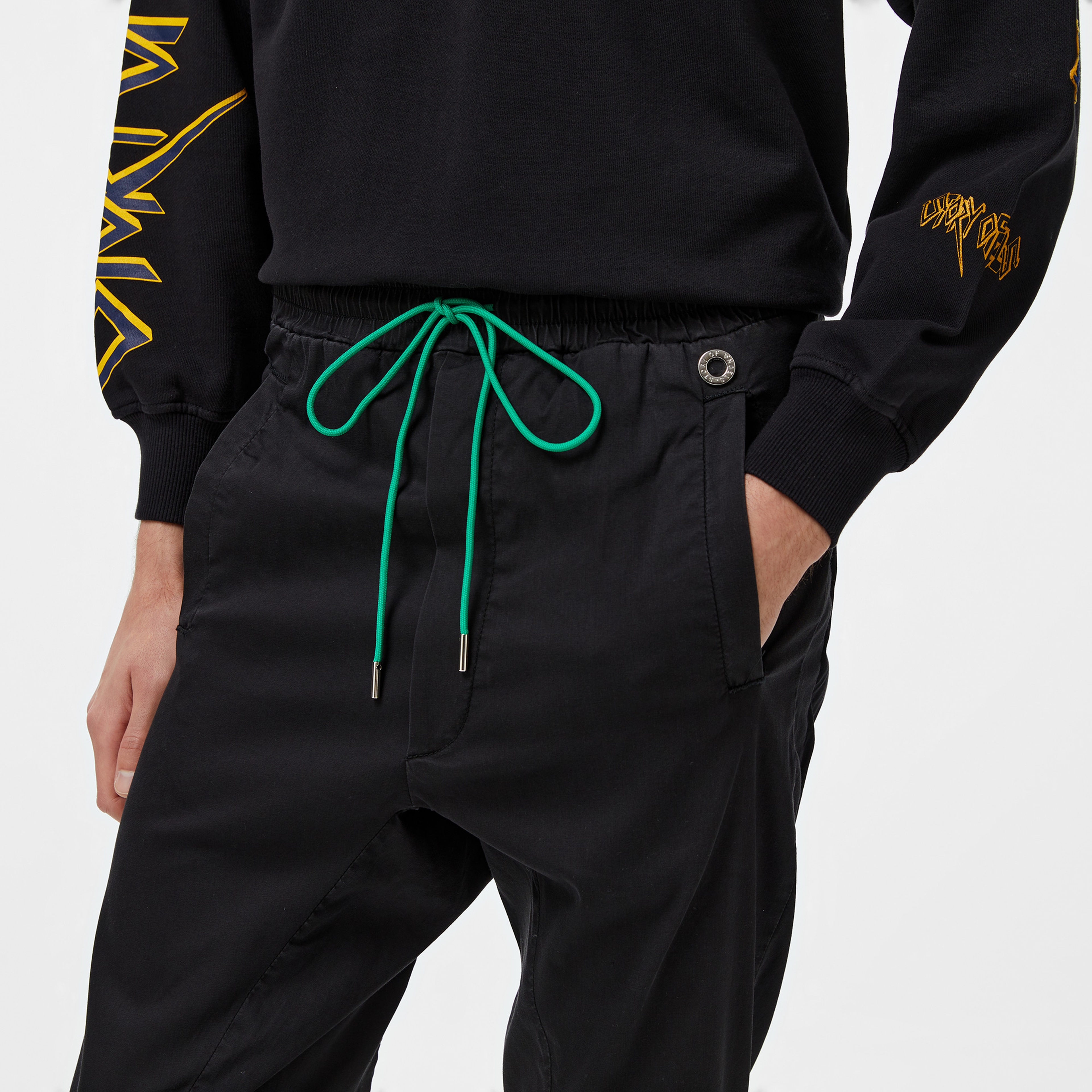 Story Of Angels Soa Luxury Shalvar Erkek Siyah Pantolon