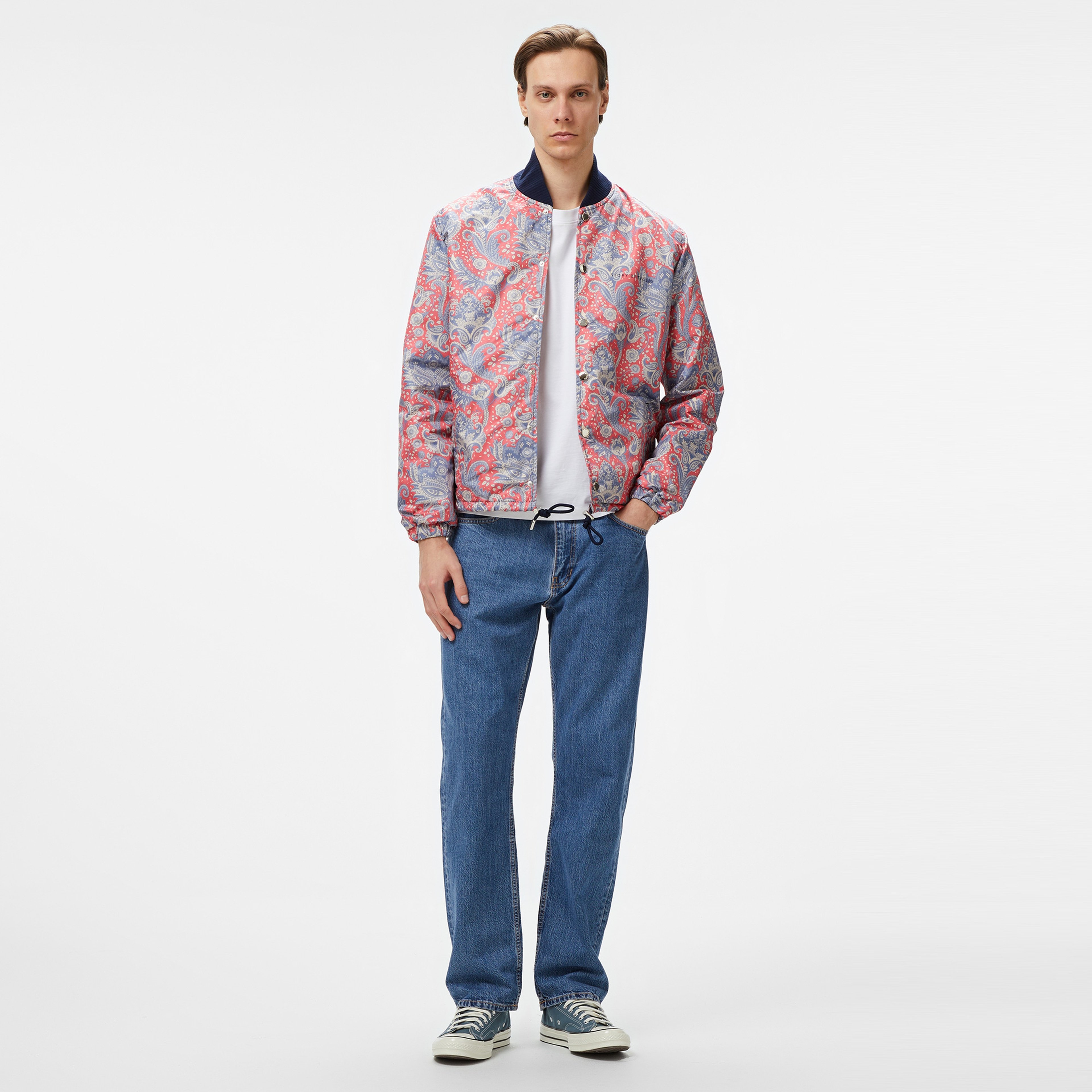 Story Of Angels Romance Puffer College  Erkek Renkli Ceket