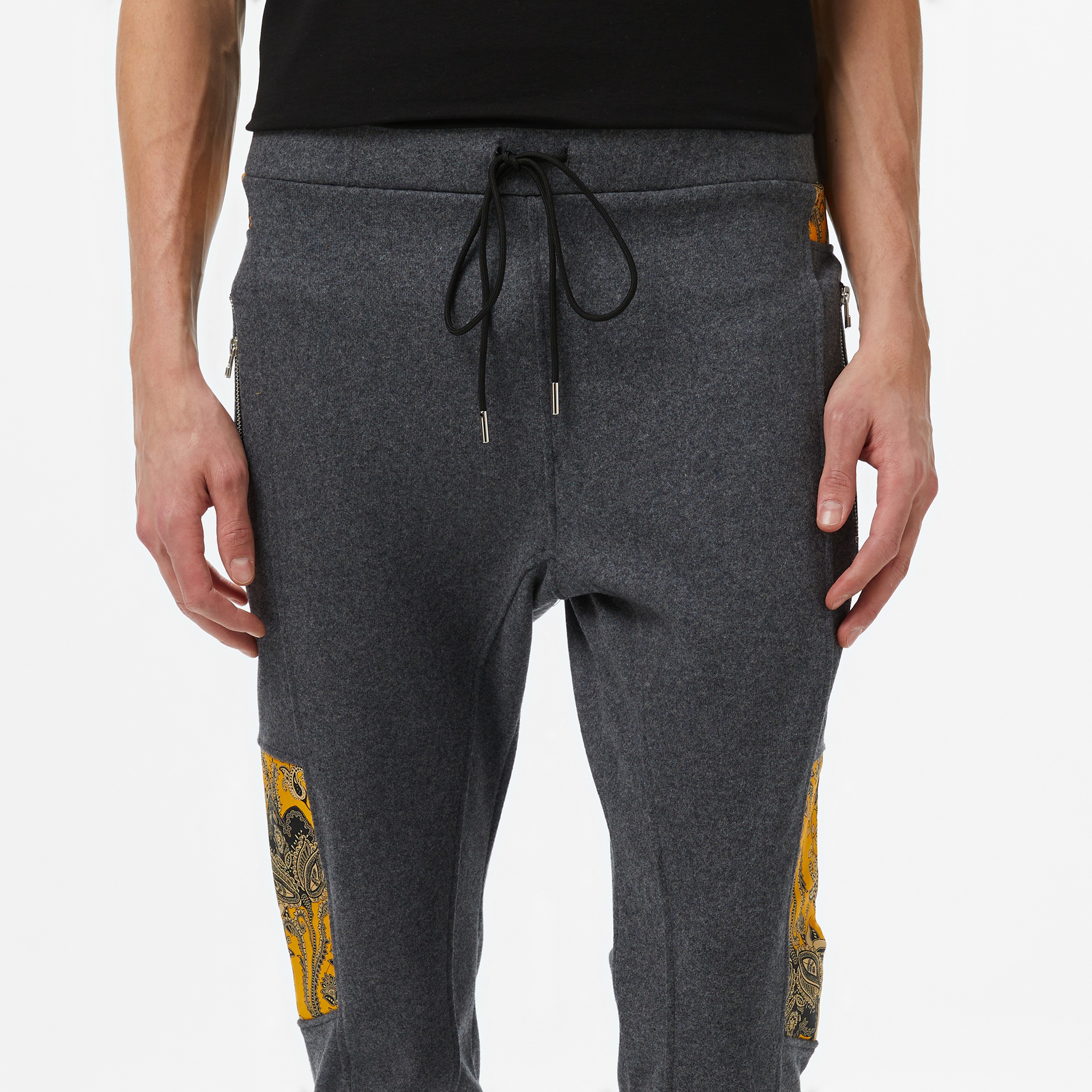 Story Of Angels Soa Yellow Paisley Dream Slim  Erkek Gri Pantolon