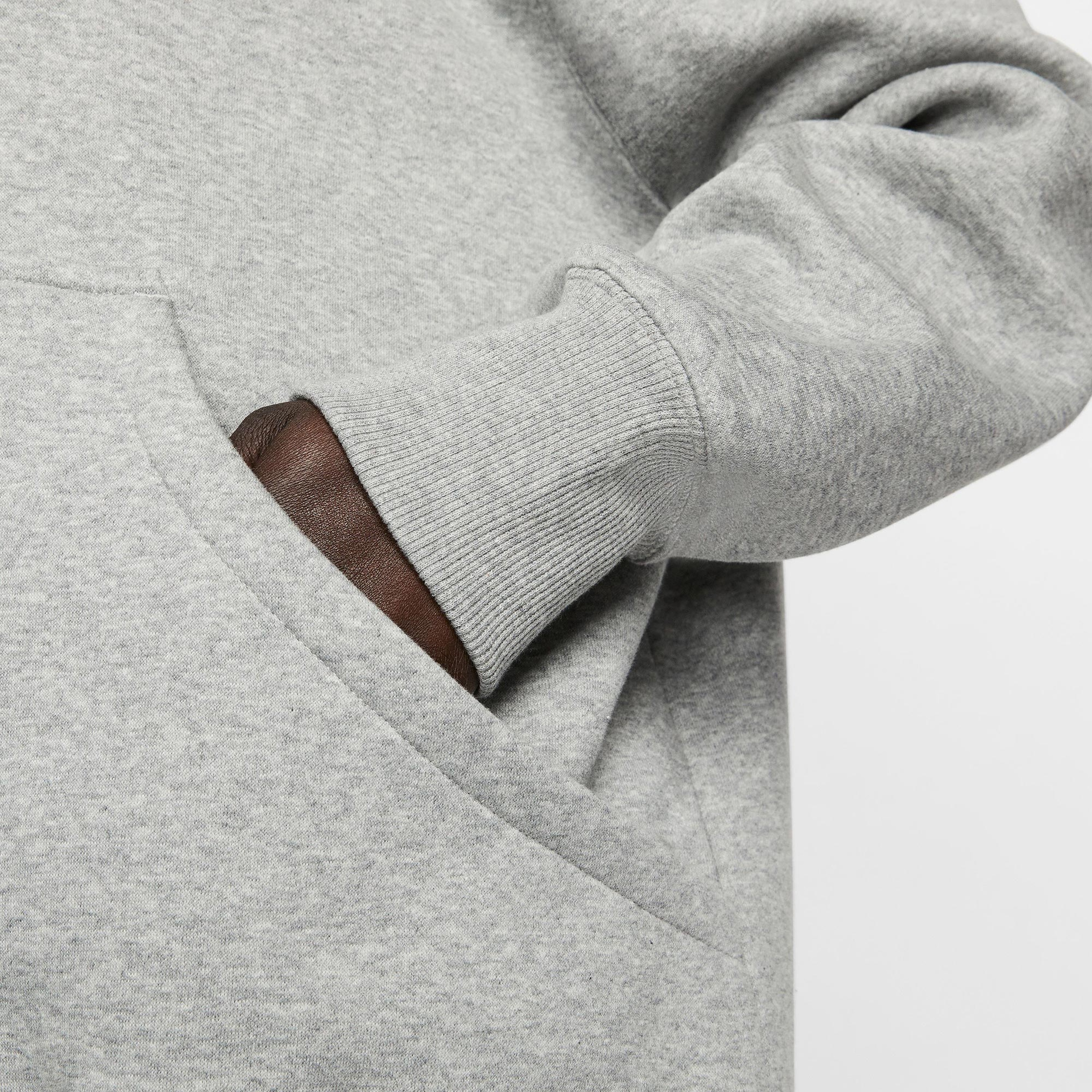 Nike Sportswear Phoenix Fleece Kadın Gri  Hoodie