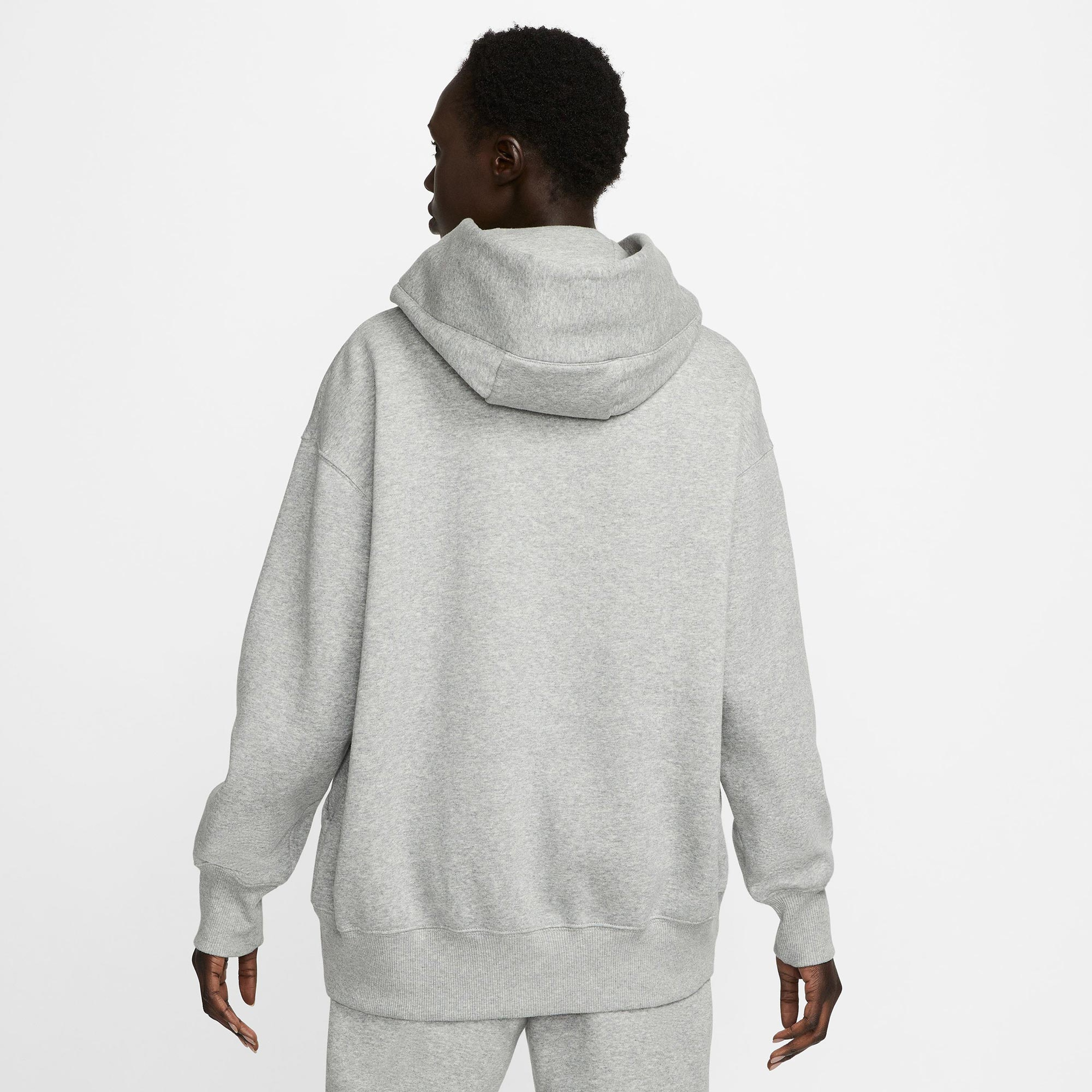 Nike Sportswear Phoenix Fleece Kadın Gri  Hoodie