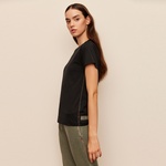 The Stay Line Leda Pastoral Kadın Siyah T-Shirt