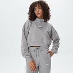 United4 Classic Kadın Gri Hoodie