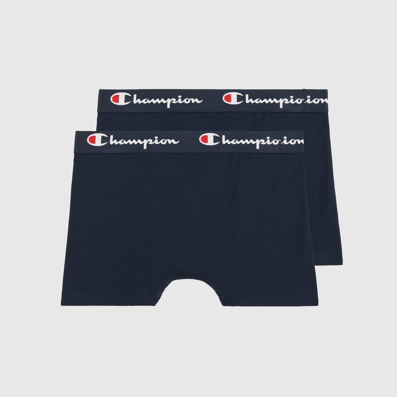 Champion 2'li Erkek Lacivert Boxer