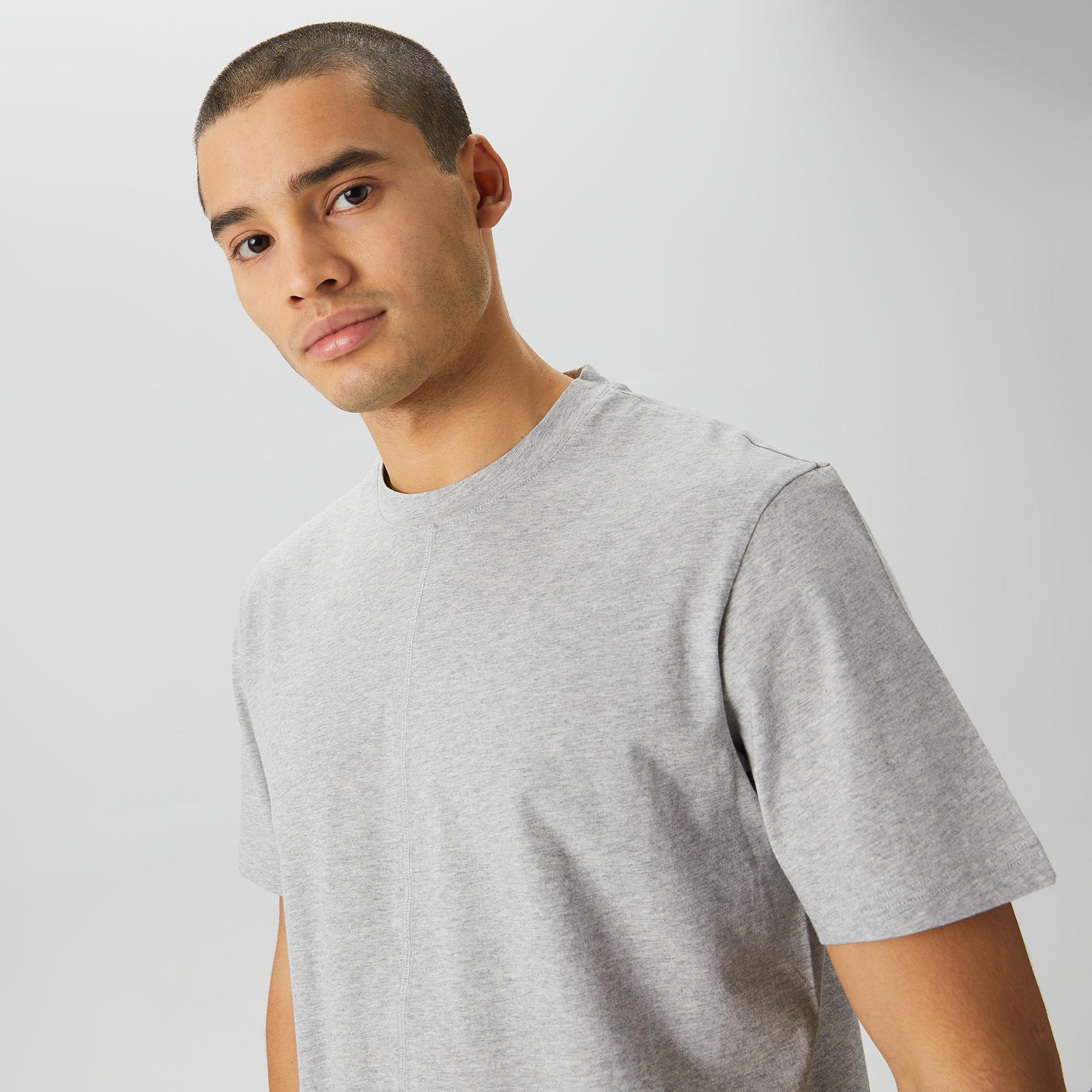 The Stay Line Soley Unisex Gri T-Shirt