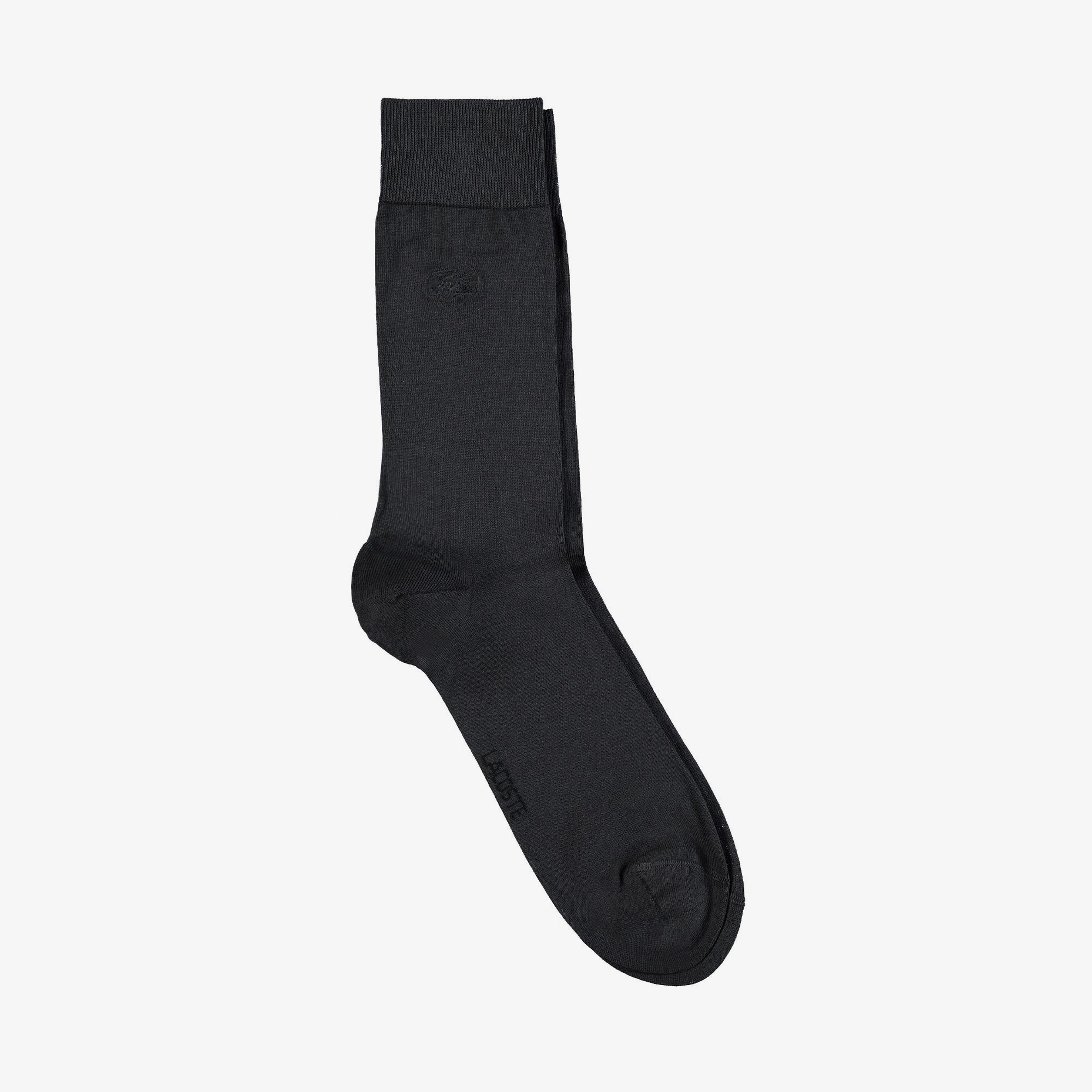 Lacoste Erkek Uzun Gri Çorap