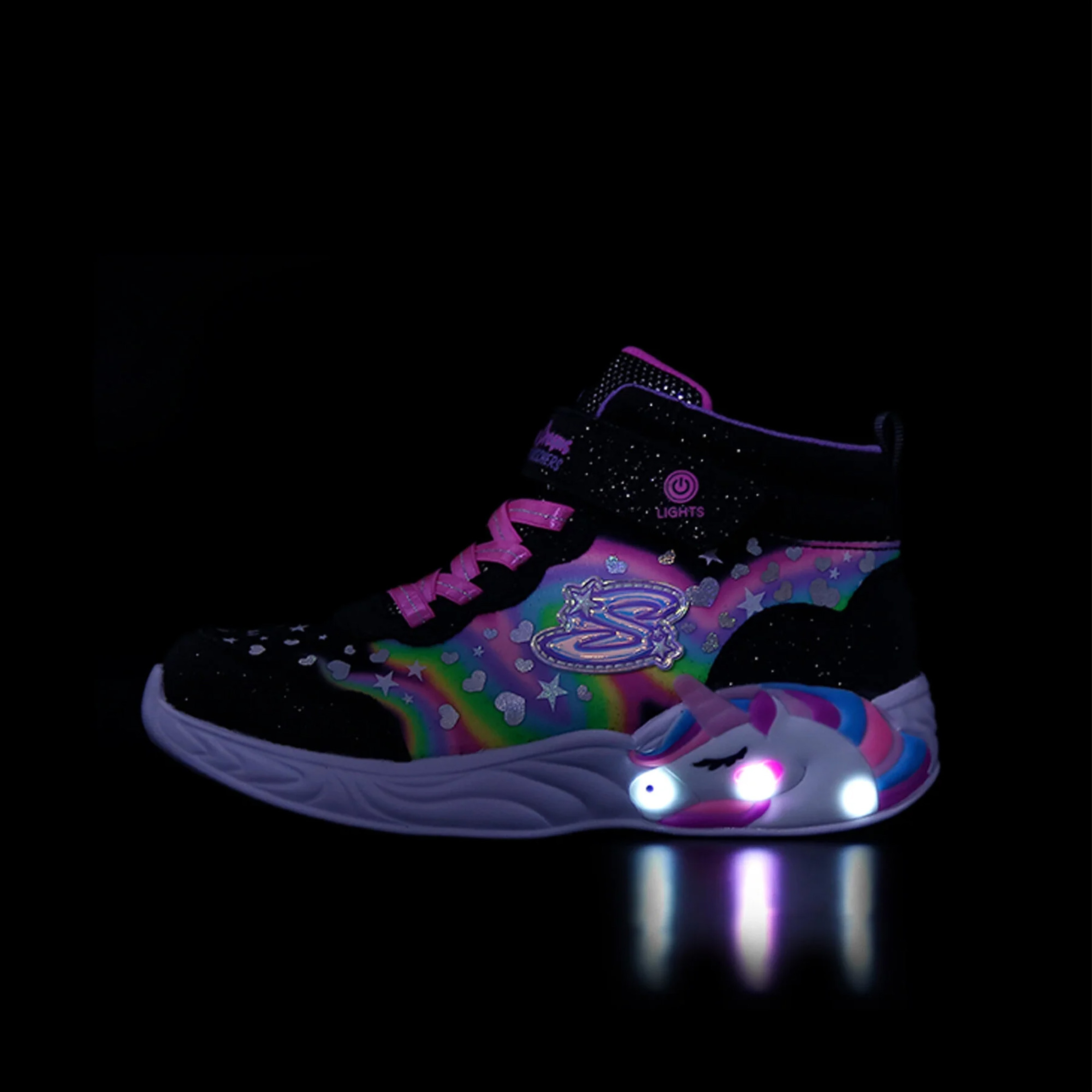 Skechers Unicorn Dreams Çocuk Siyah Spor Ayakkabı