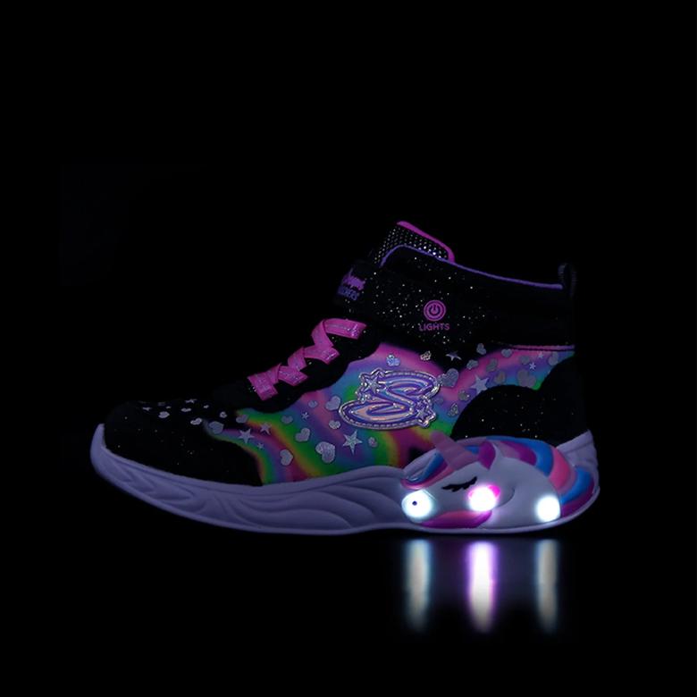 Skechers Unicorn Dreams Çocuk Siyah Spor Ayakkabı