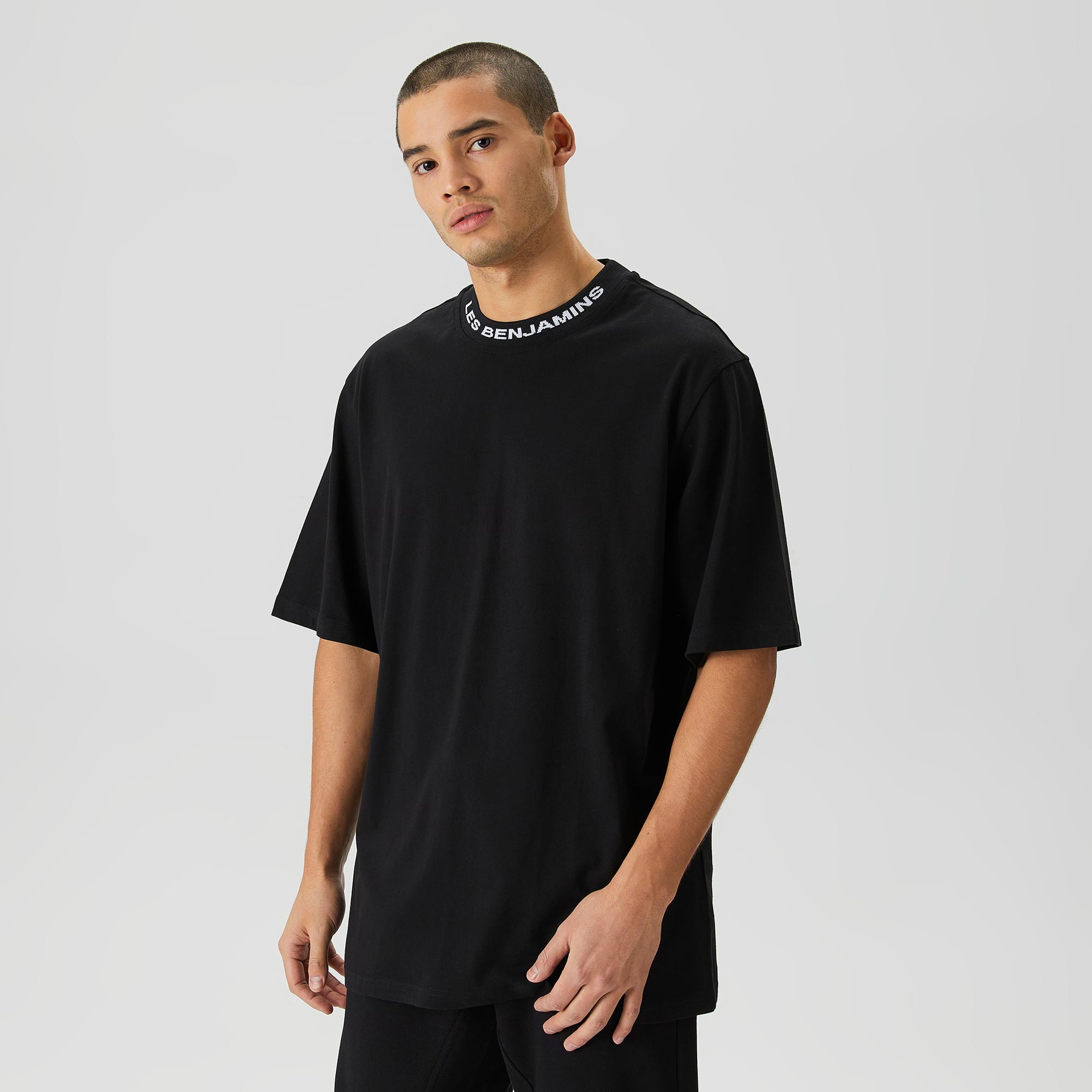 Les Benjamins Classics Erkek Siyah T-Shirt