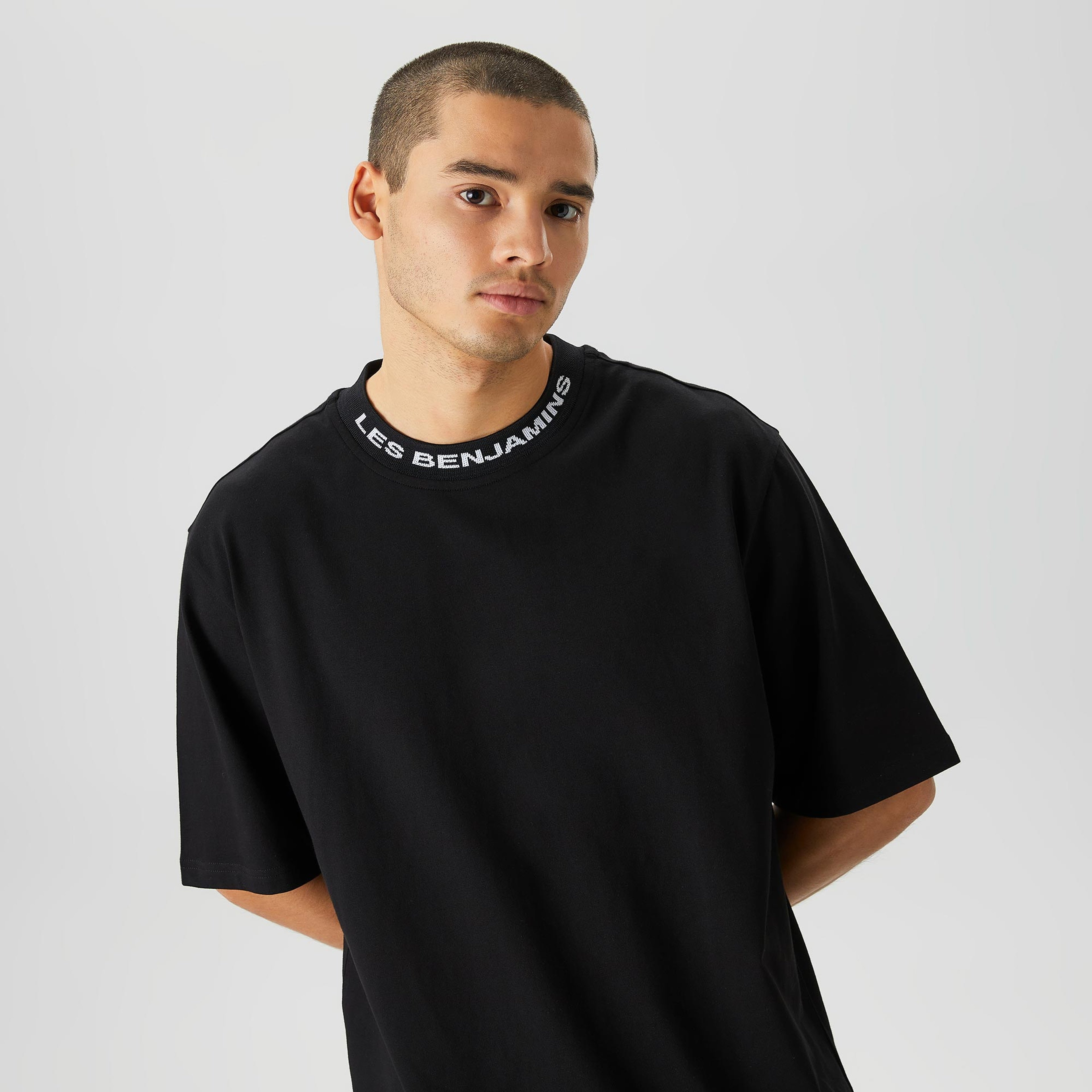 Les Benjamins Classics Erkek Siyah T-Shirt