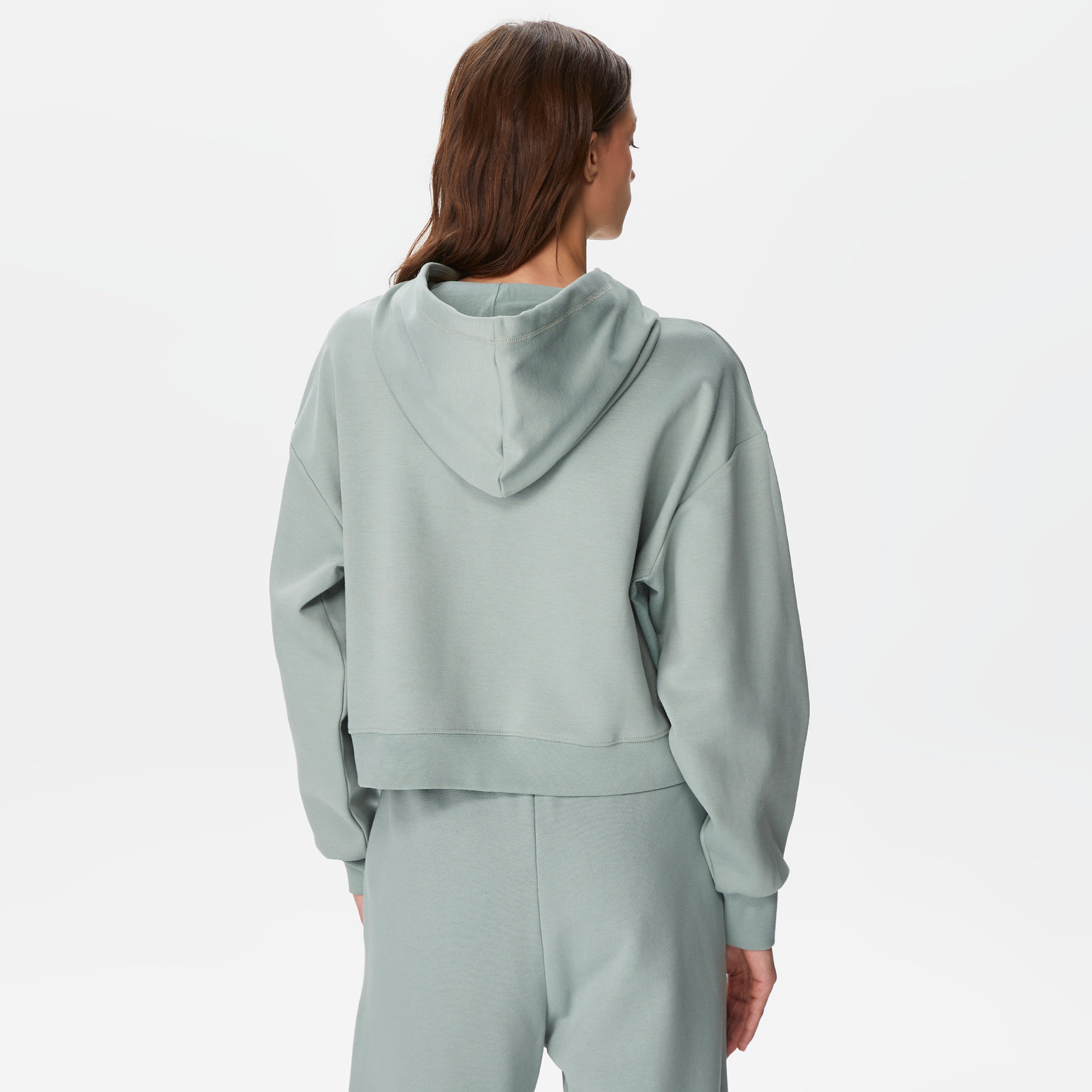 Les Benjamins Classics Kadın Yeşil Hoodie