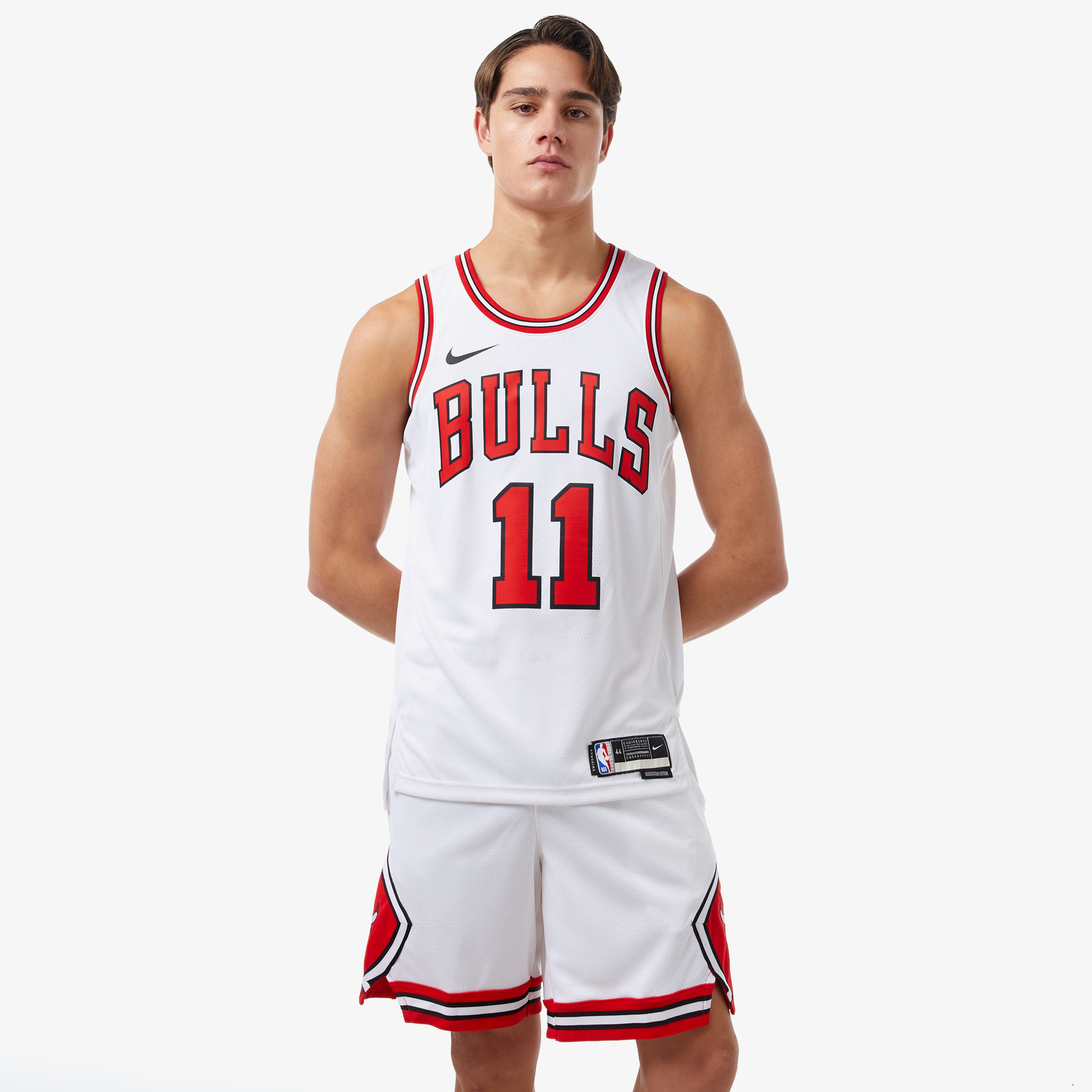 Nike Chicago Bulls Erkek Beyaz Forma