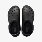 Crocs Classic Platform Lined Clog Noir Kadın Siyah Terlik
