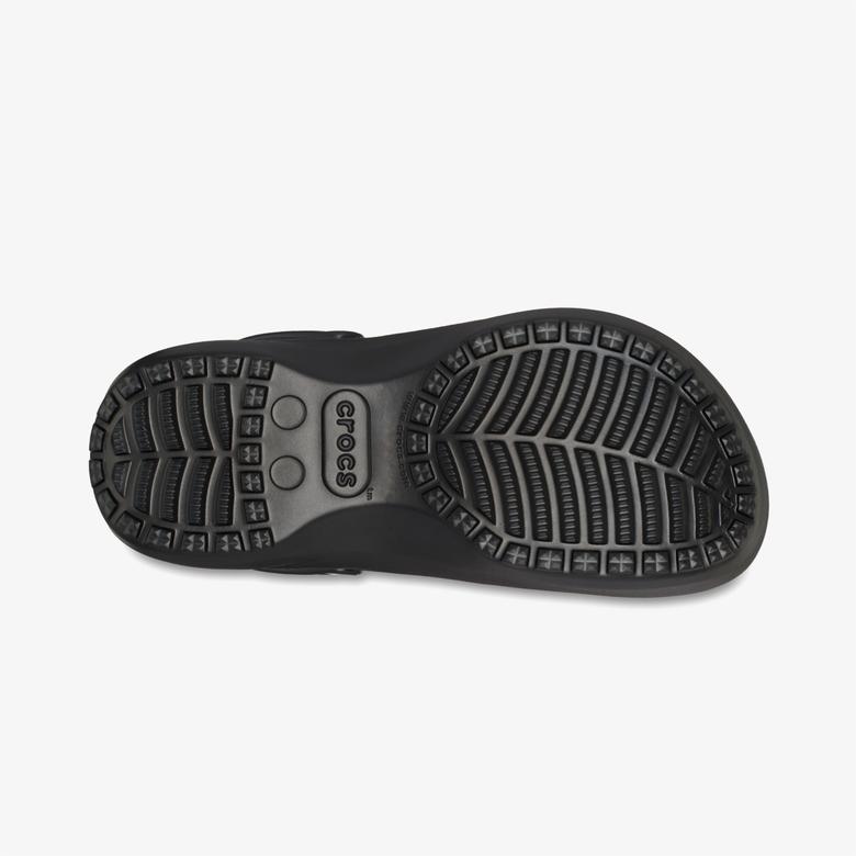 Crocs Classic Platform Lined Clog Noir Kadın Siyah Terlik