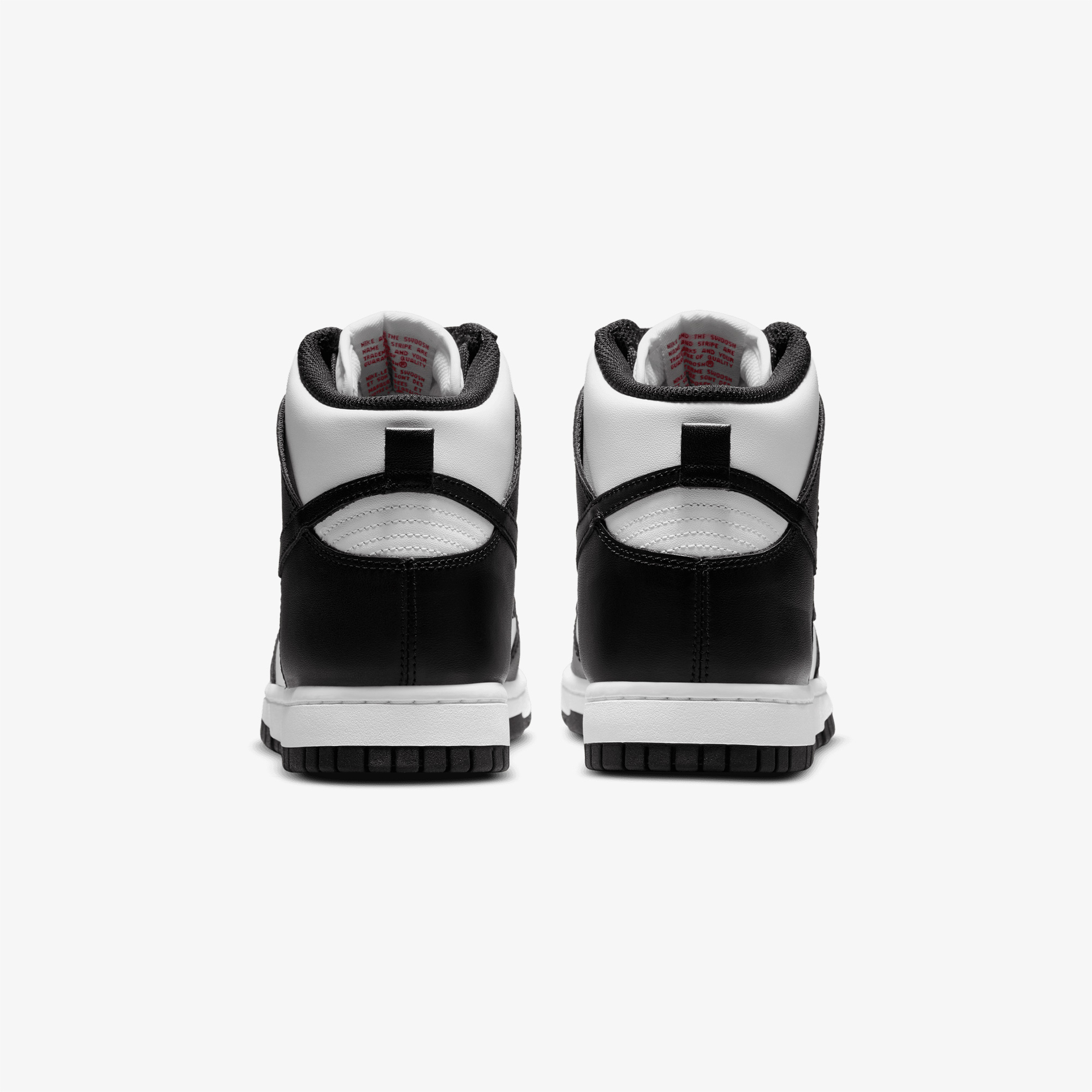 Nike Dunk High Kadın Siyah/Beyaz Spor Ayakkabı