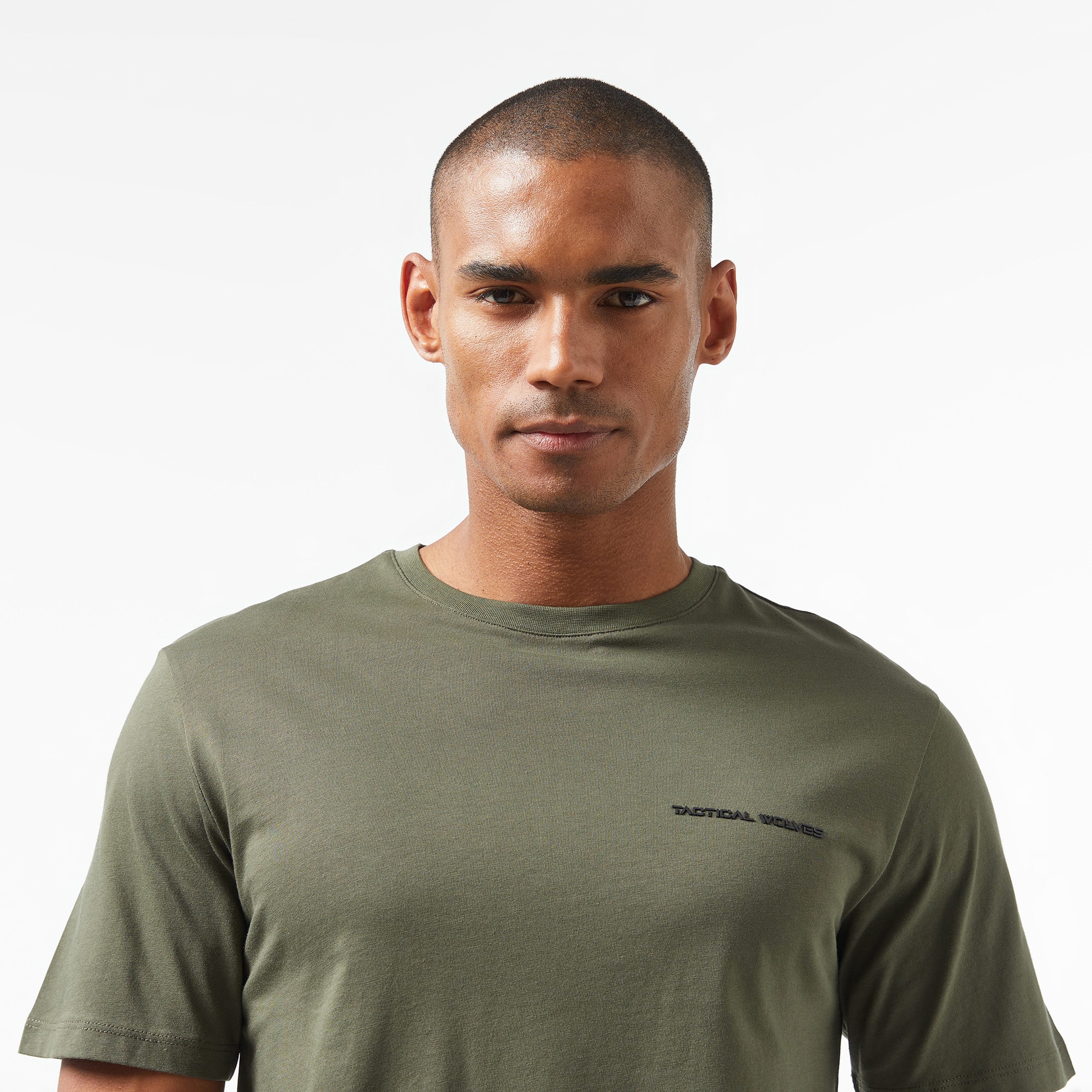 Tactical Wolves Classic Erkek Yeşil T-Shirt