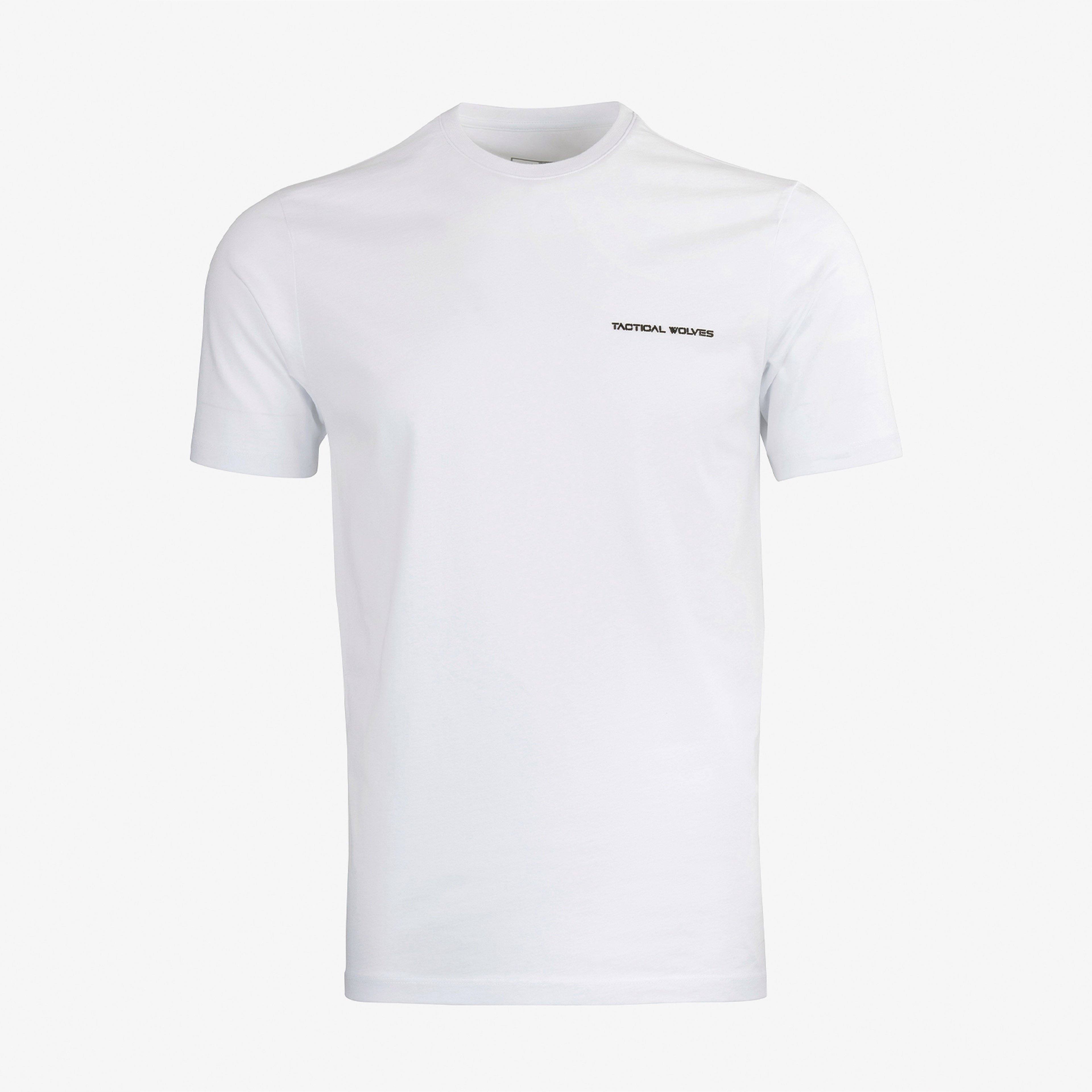 Tactical Wolves Classic Erkek Beyaz T-Shirt