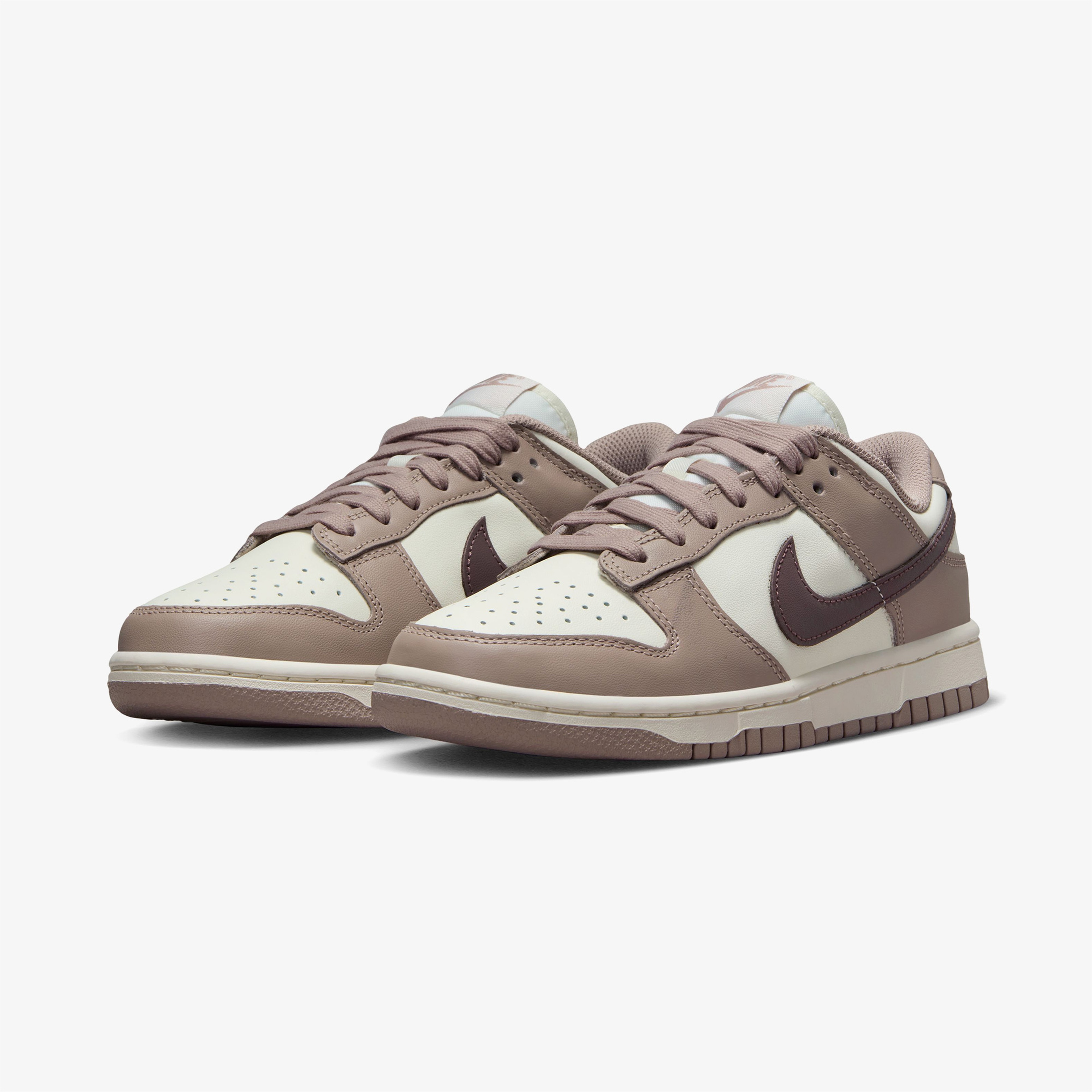 Nike Dunk Low Panda Kadın Kahverengi/Beyaz Sneaker