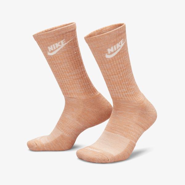 Nike Everyday Plus Cush Crew Unisex Kahverengi Çorap