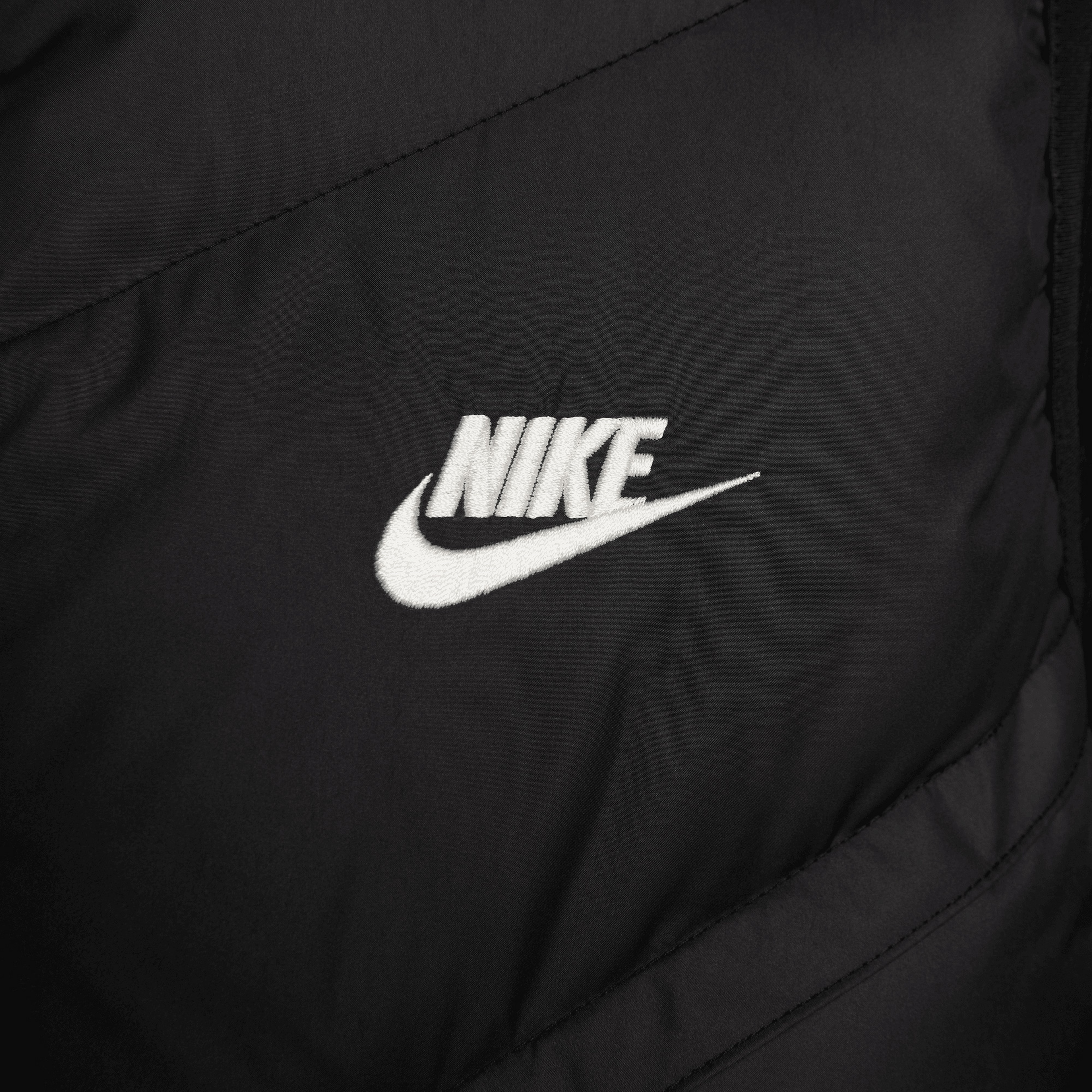 Nike Storm-FIT Windrunner Erkek Siyah Yelek