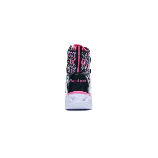 Skechers Skechers Heart Lights Çocuk Işıklı Siyah Bot Sneaker | Occasion Siyah - 3. görsel