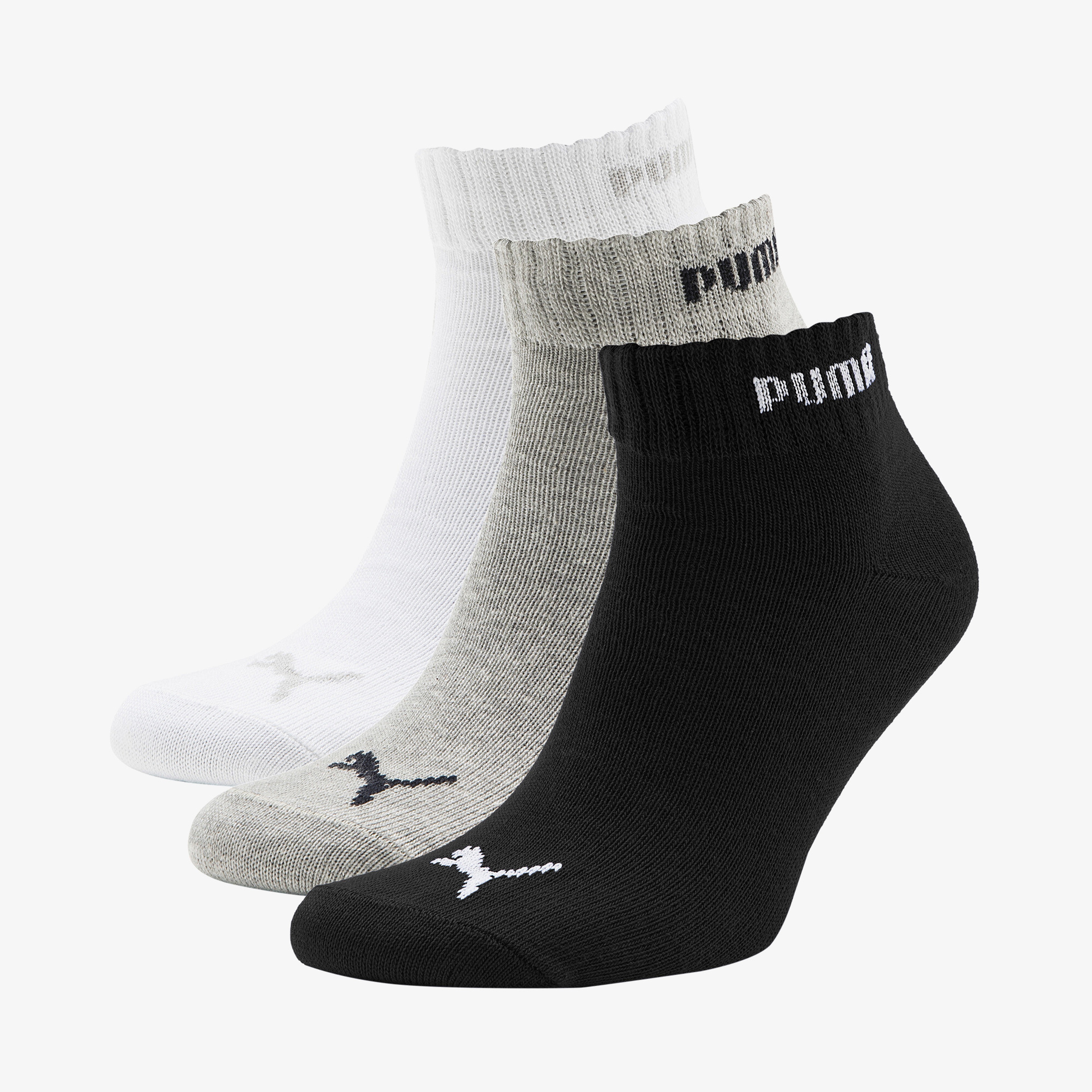 Puma Unisex Beyaz Çorap