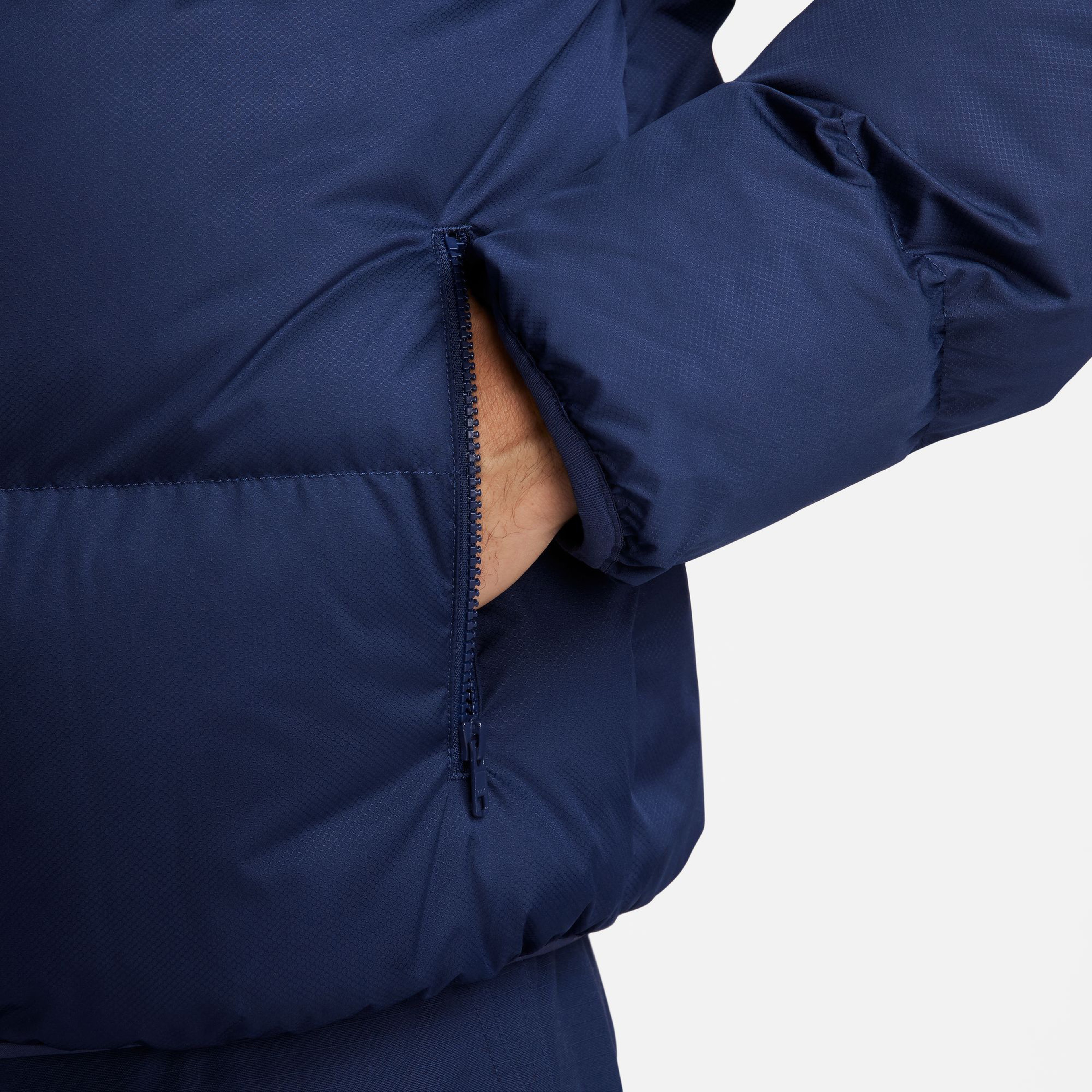 Nike Club Puffer Erkek Mavi Mont