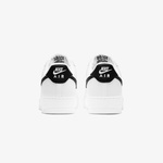 Nike Air Force 1 '07 Erkek Beyaz Siyah Spor Ayakkabı