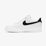 Nike Air Force 1 '07 Erkek Beyaz Siyah Spor Ayakkabı