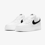 Nike Air Force 1 '07 Erkek Beyaz Siyah Spor Ayakkabı