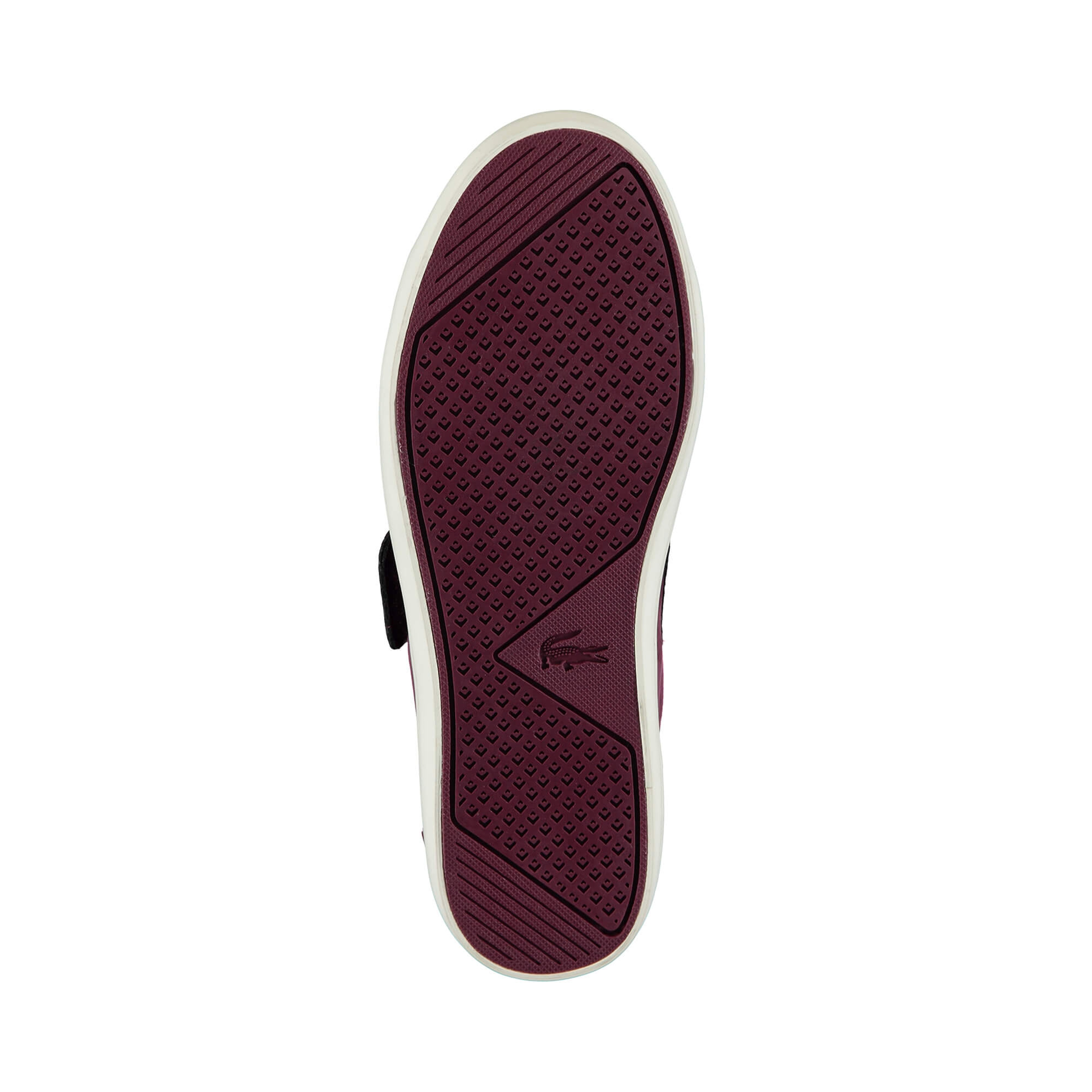 Lacoste Straightset Strap Kadın Bordo Sneaker
