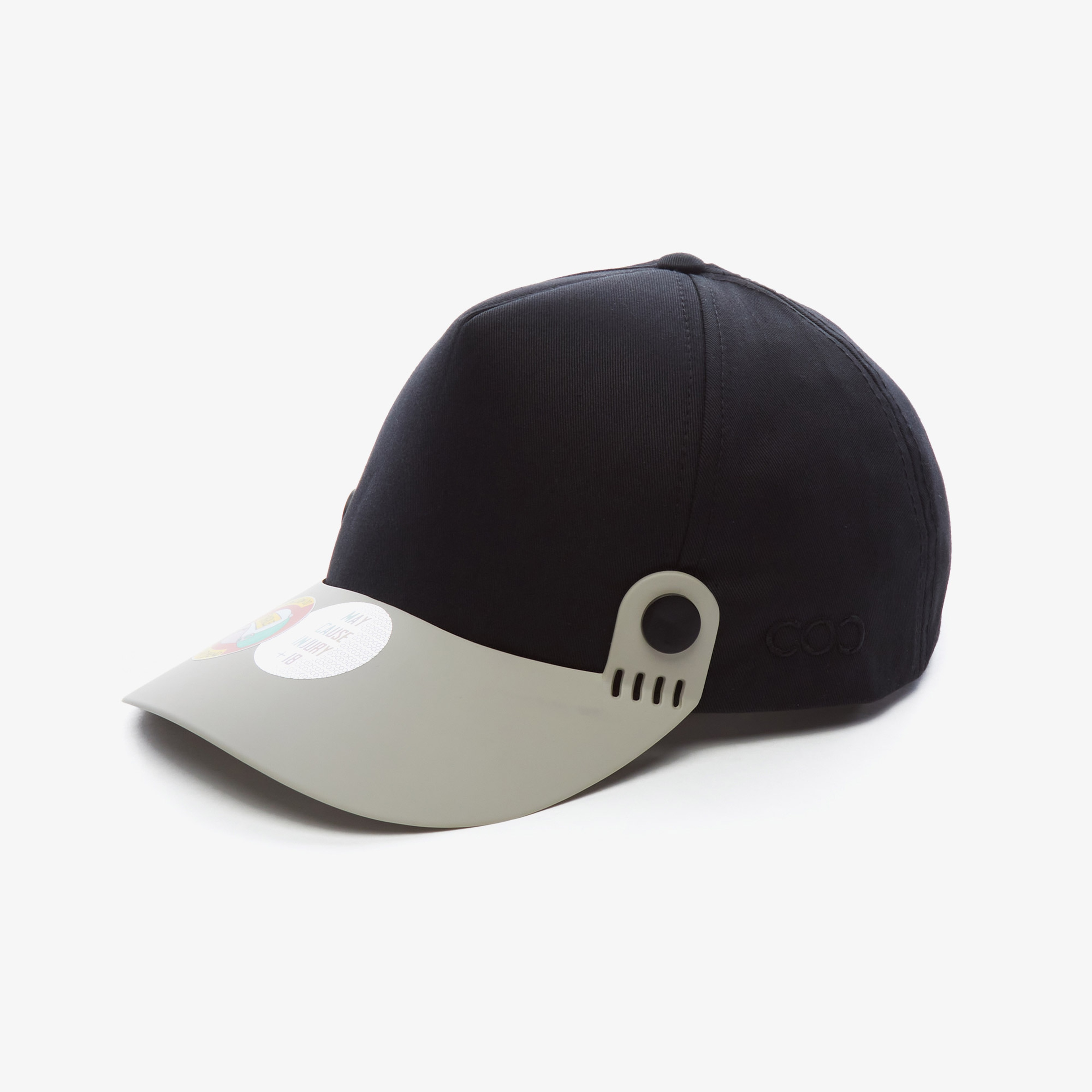 Coc Silikon Siperli Unisex Gri Baseball Şapka