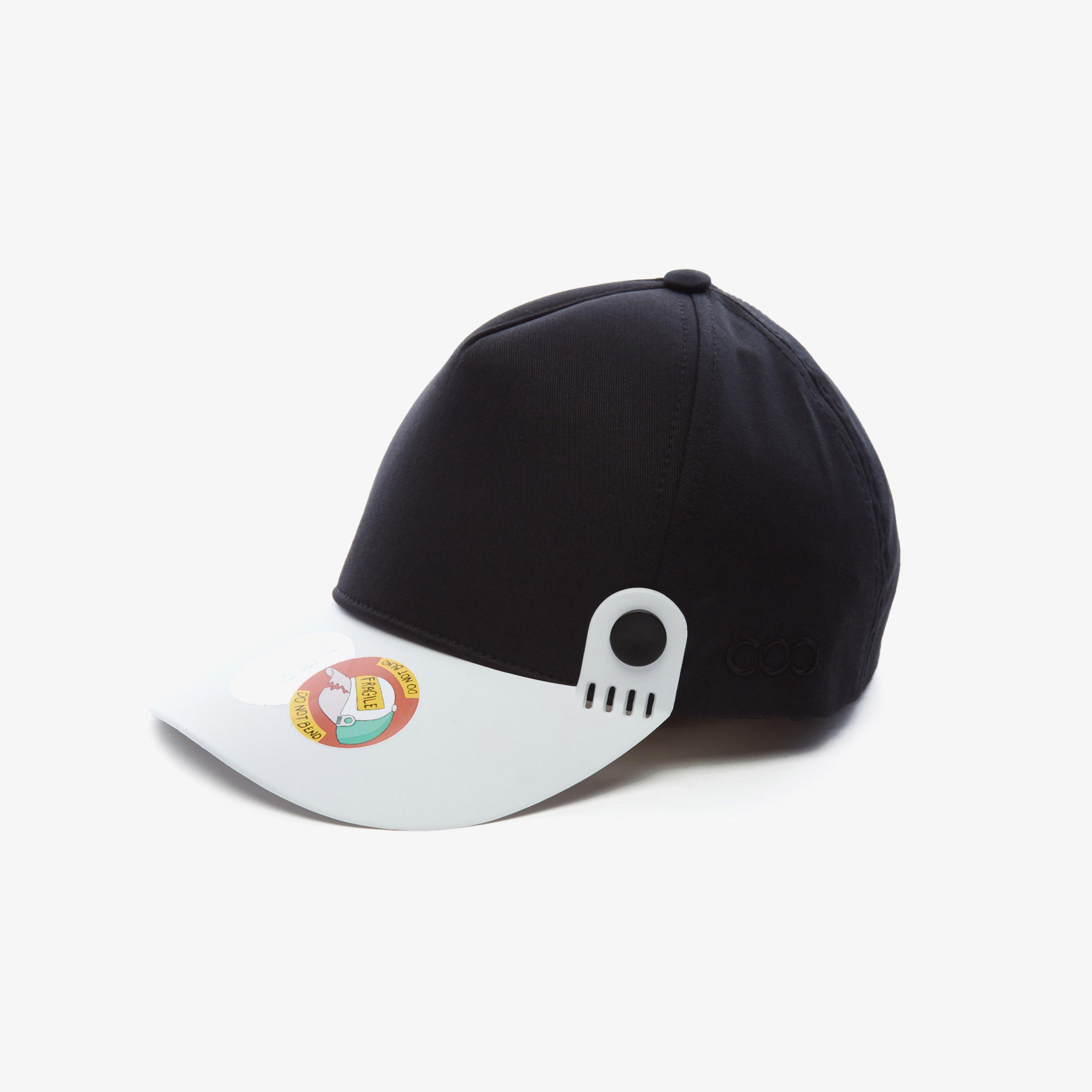 Coc Silikon Siperli Unisex Beyaz Baseball Şapka