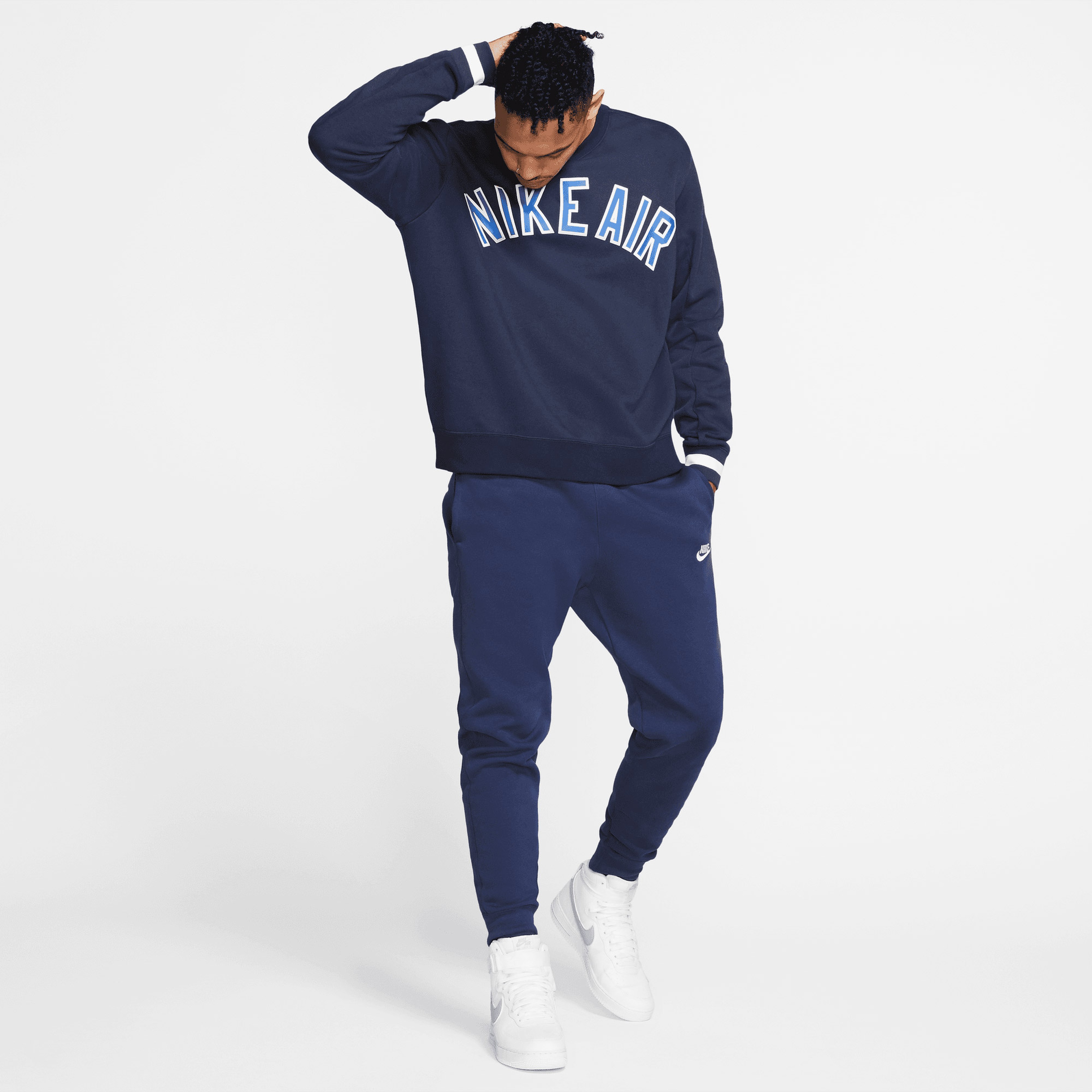 Nike Sportswear Club Fleece Erkek Lacivert Eşofman Altı
