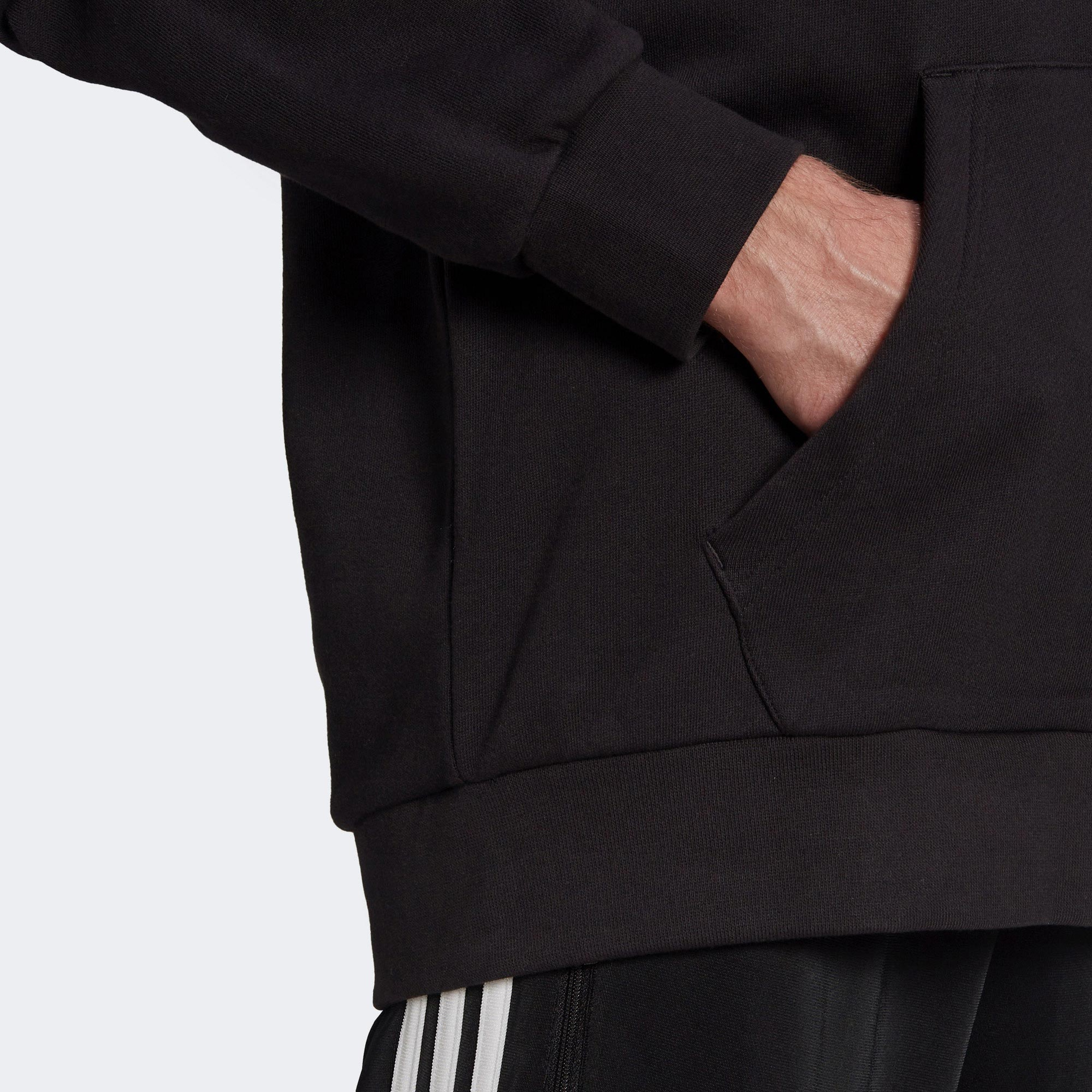 adidas Adicolor Spinner Erkek Siyah Sweatshirt