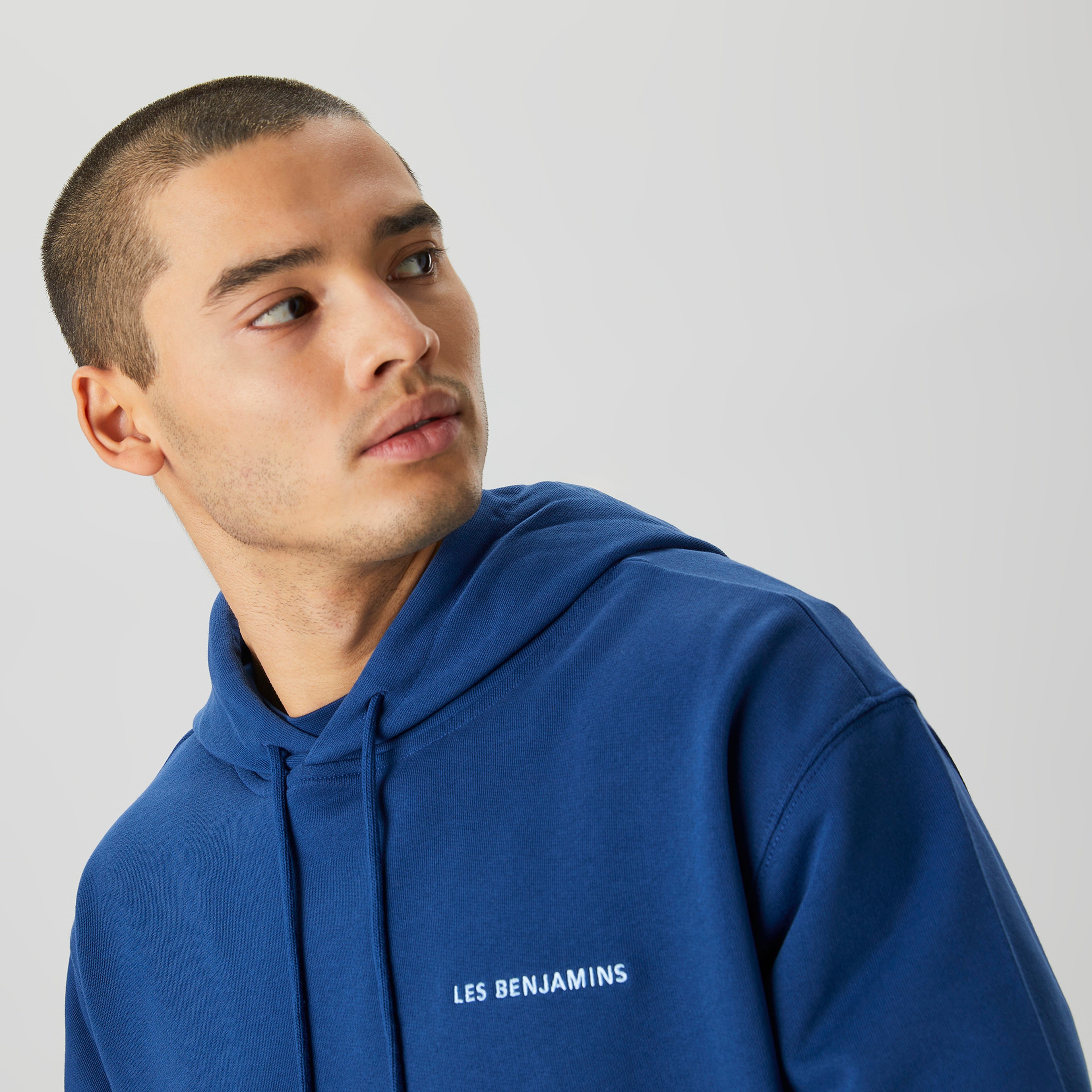 Les Benjamins Core Erkek Lacivert Hoodie
