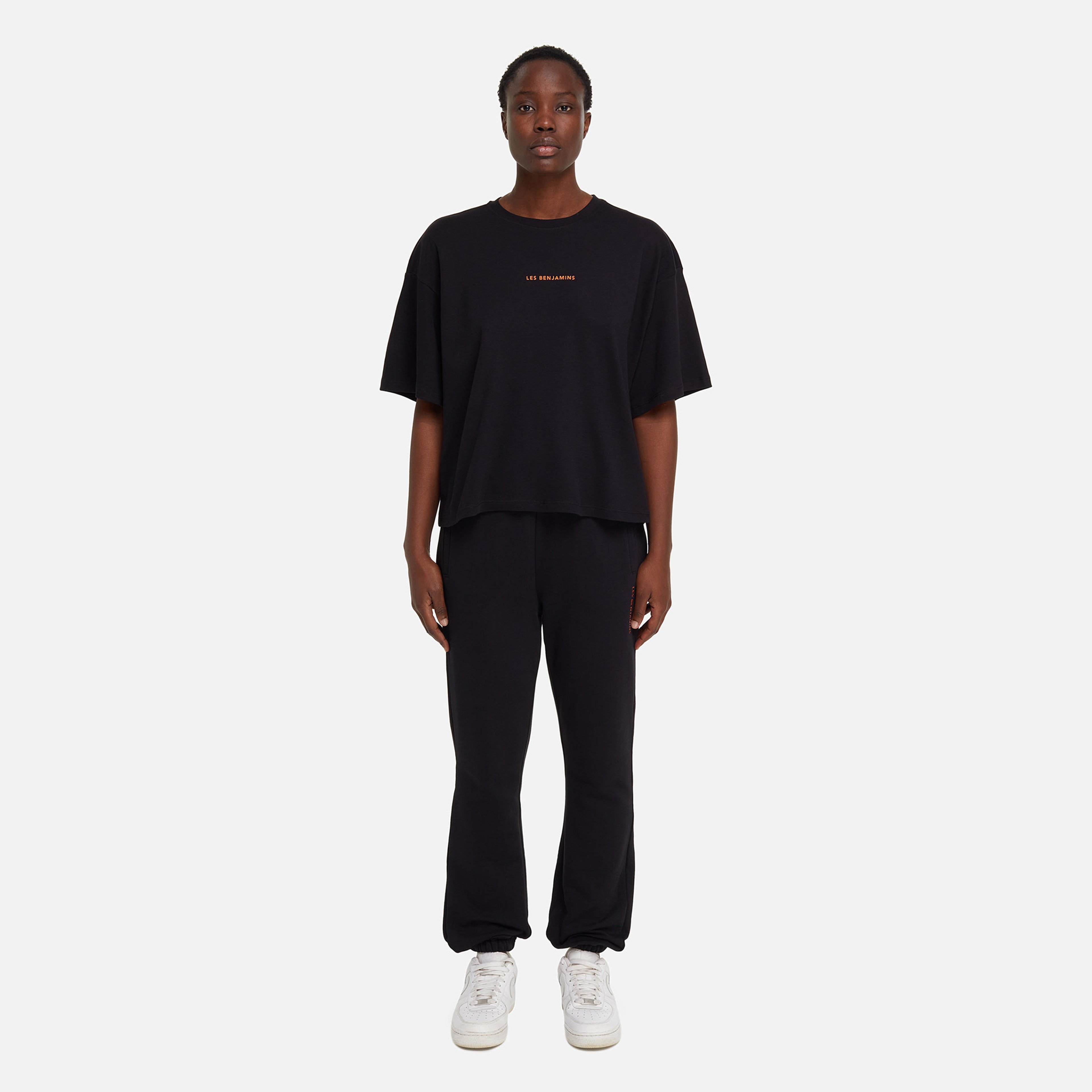 Les Benjamins Core Kadın Siyah T-Shirt