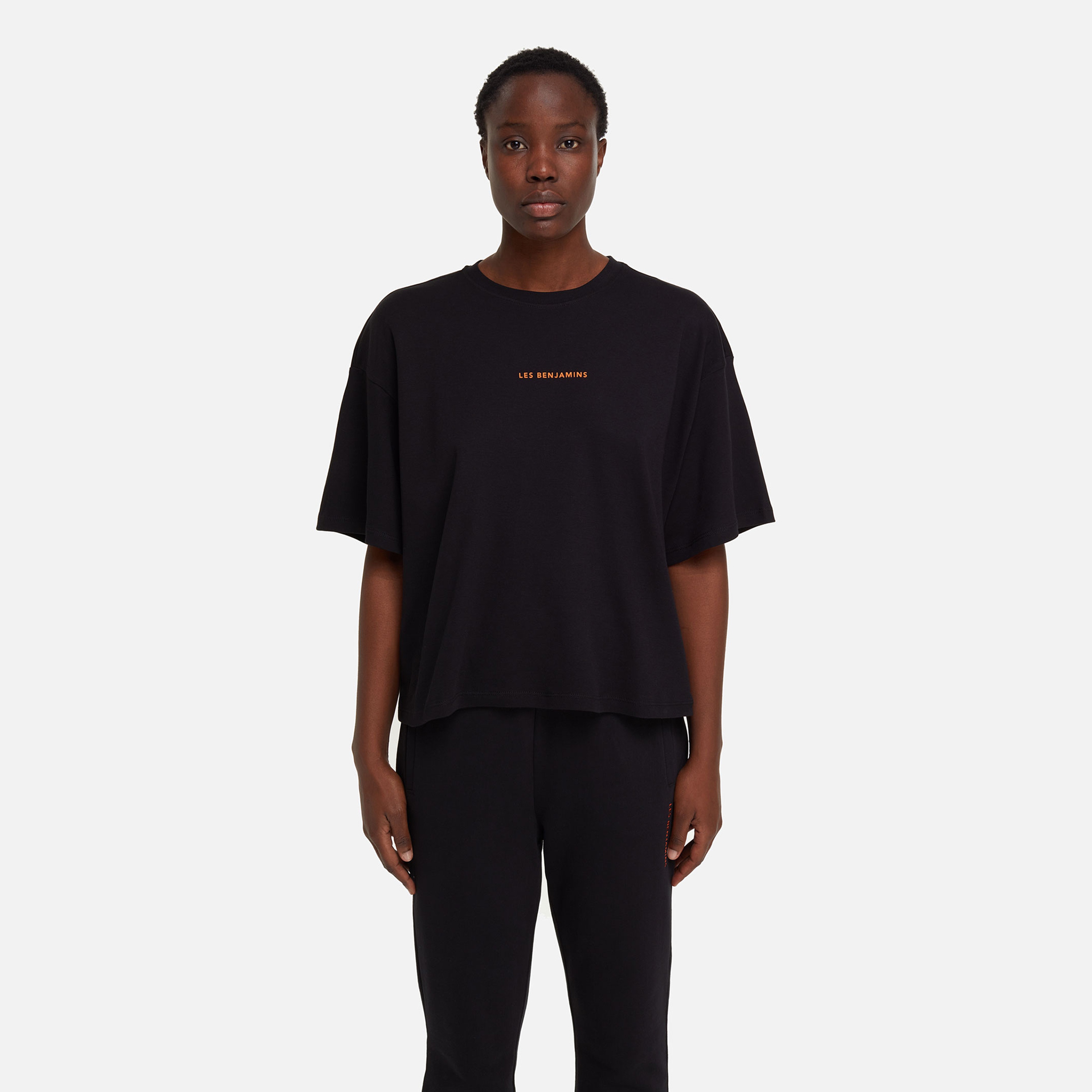 Les Benjamins Core Kadın Siyah T-Shirt