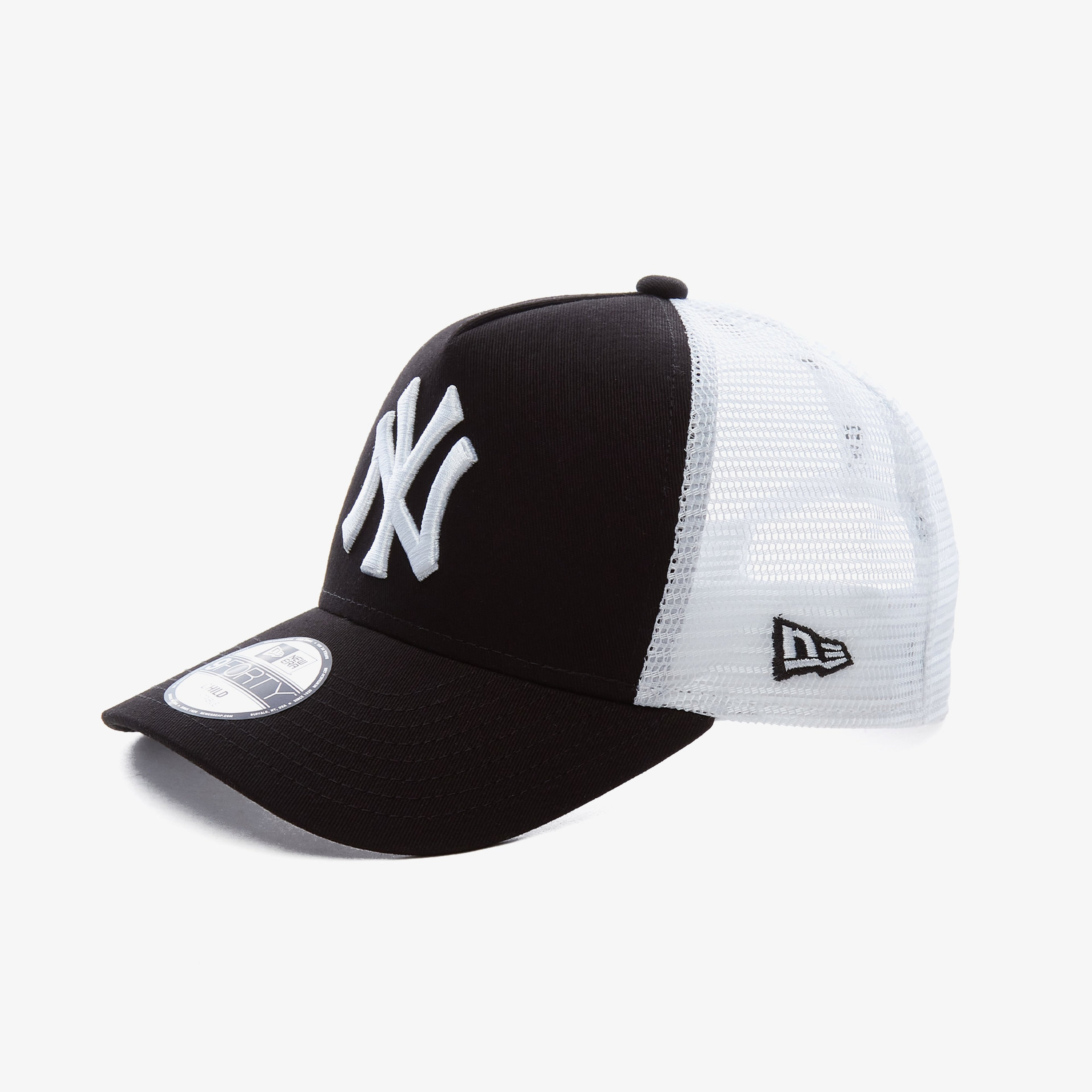 New Era A-Frame Trucker Çocuk Siyah Şapka