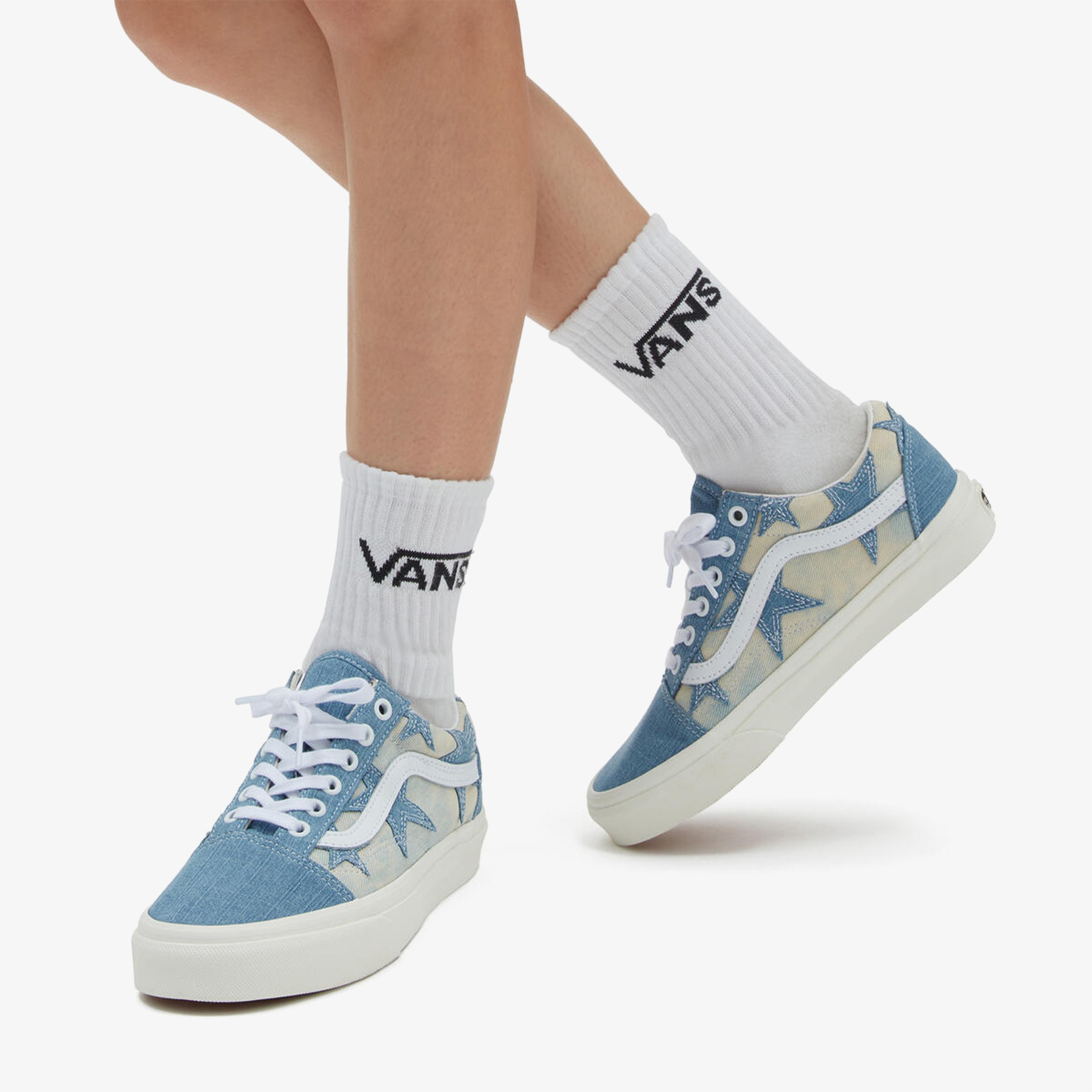 Vans Old Skool Kadın Mavi Sneaker