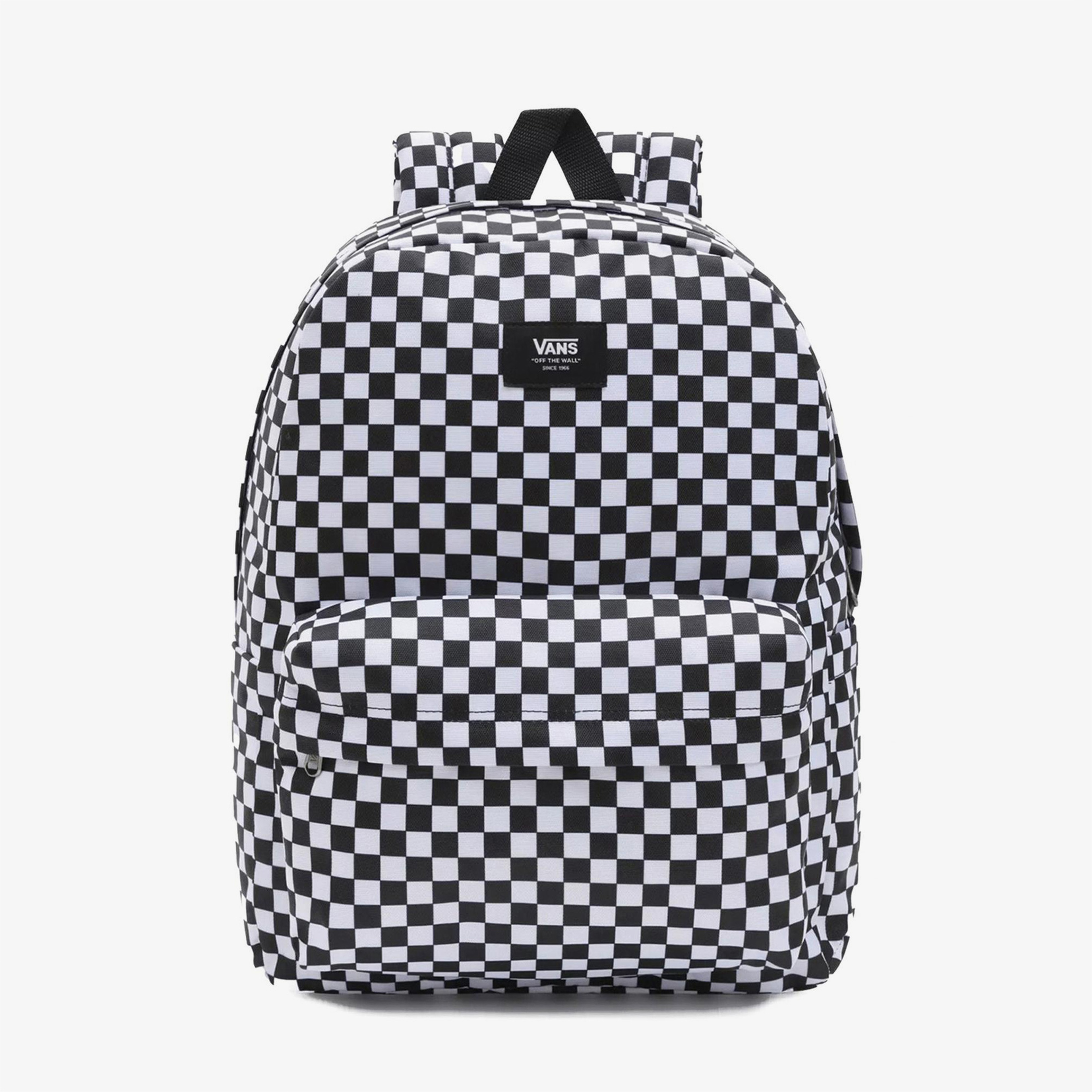 Vans Old Skool Check Unisex Siyah Sırt Çantası
