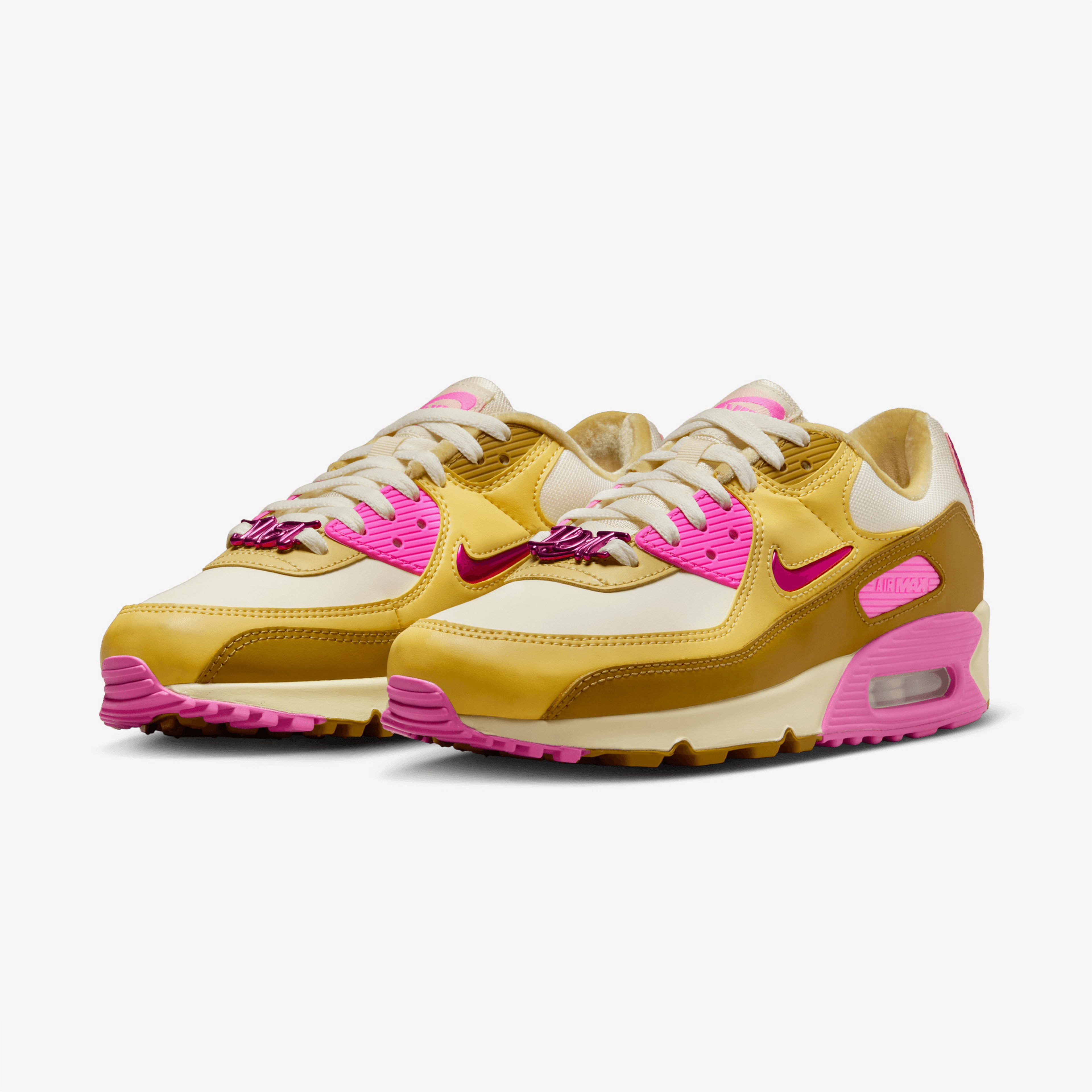 Nike Air Max 90 SE Kadın Krem Spor Ayakkabı
