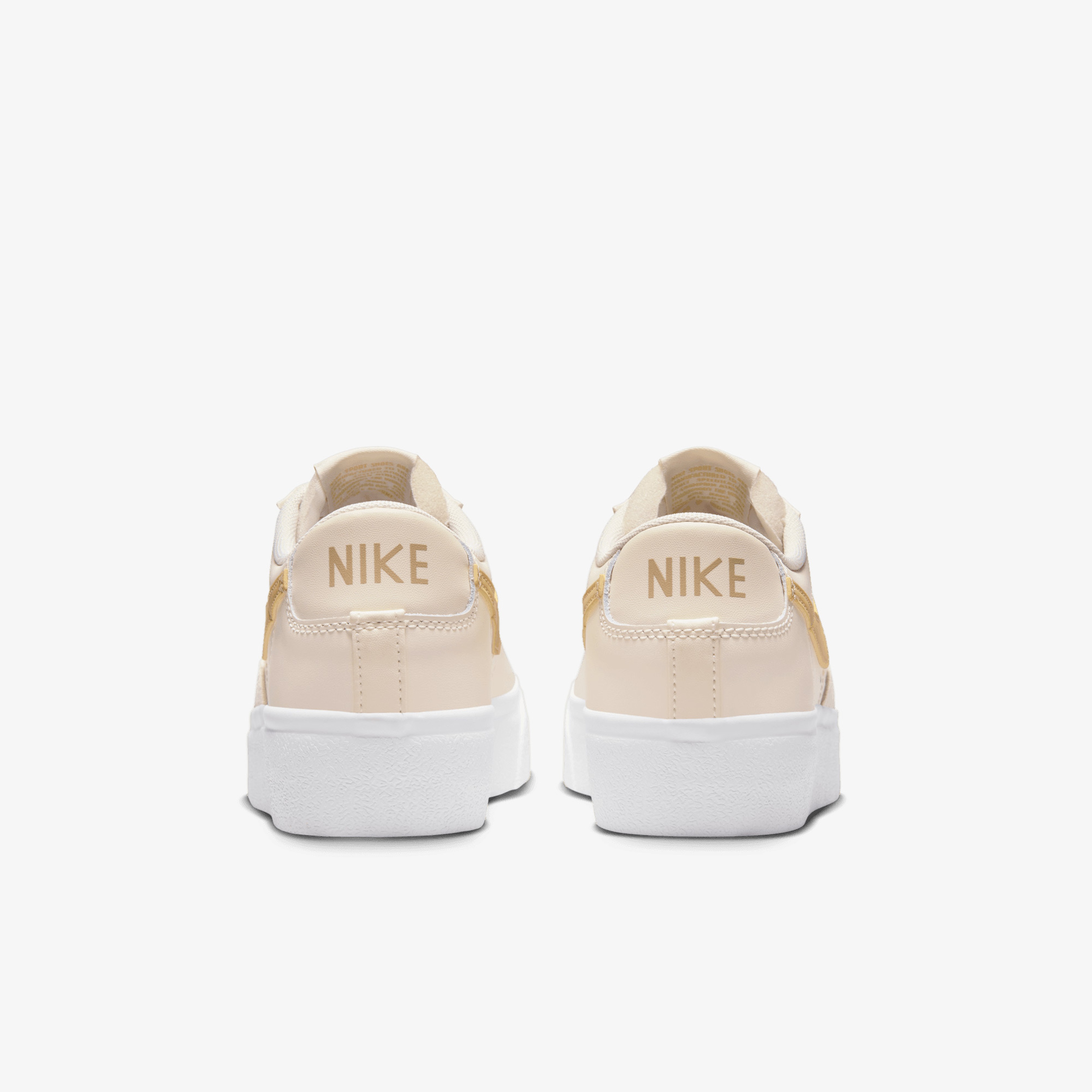 Nike Blazer Low Platform Kadın Krem Spor Ayakkabı