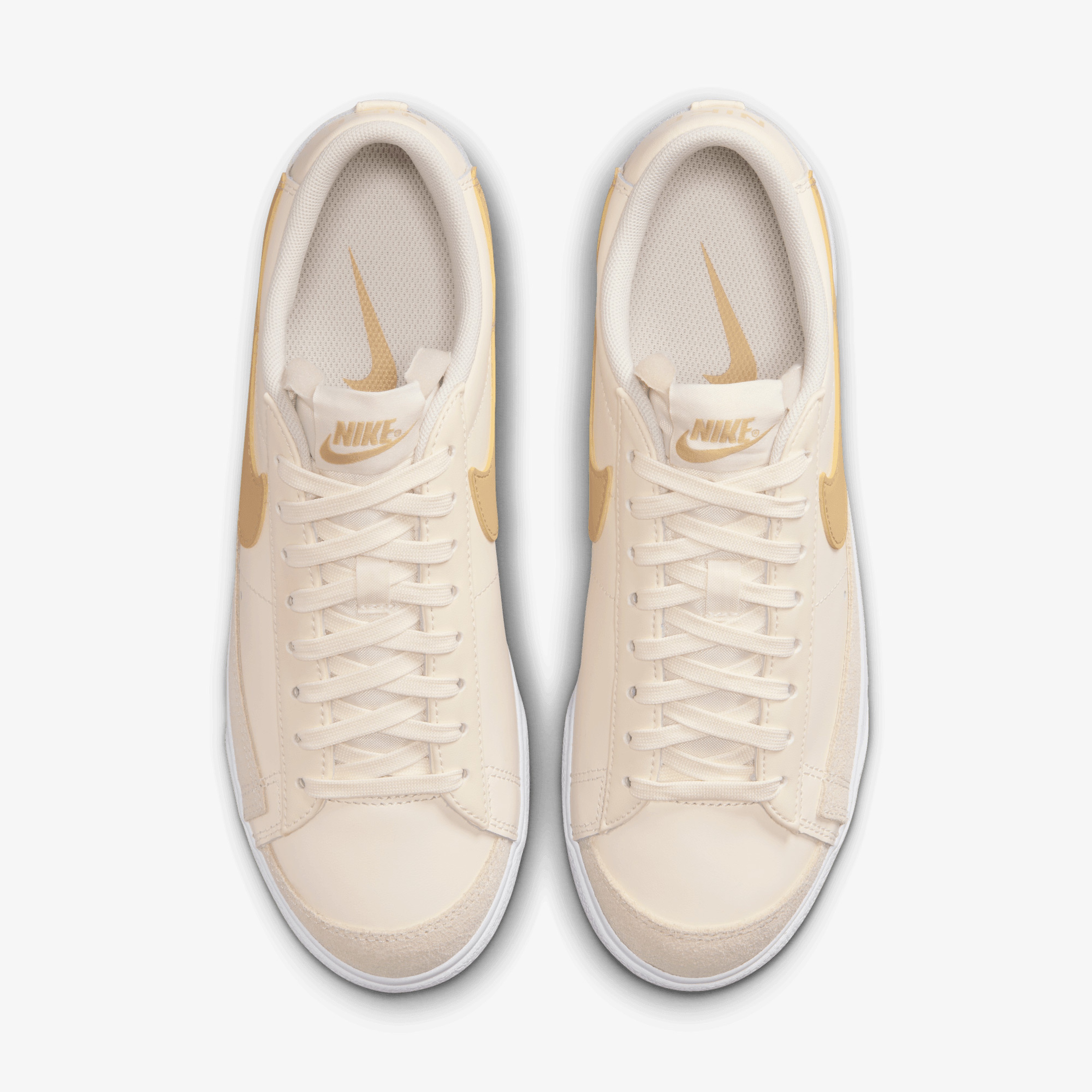 Nike Blazer Low Platform Kadın Krem Spor Ayakkabı