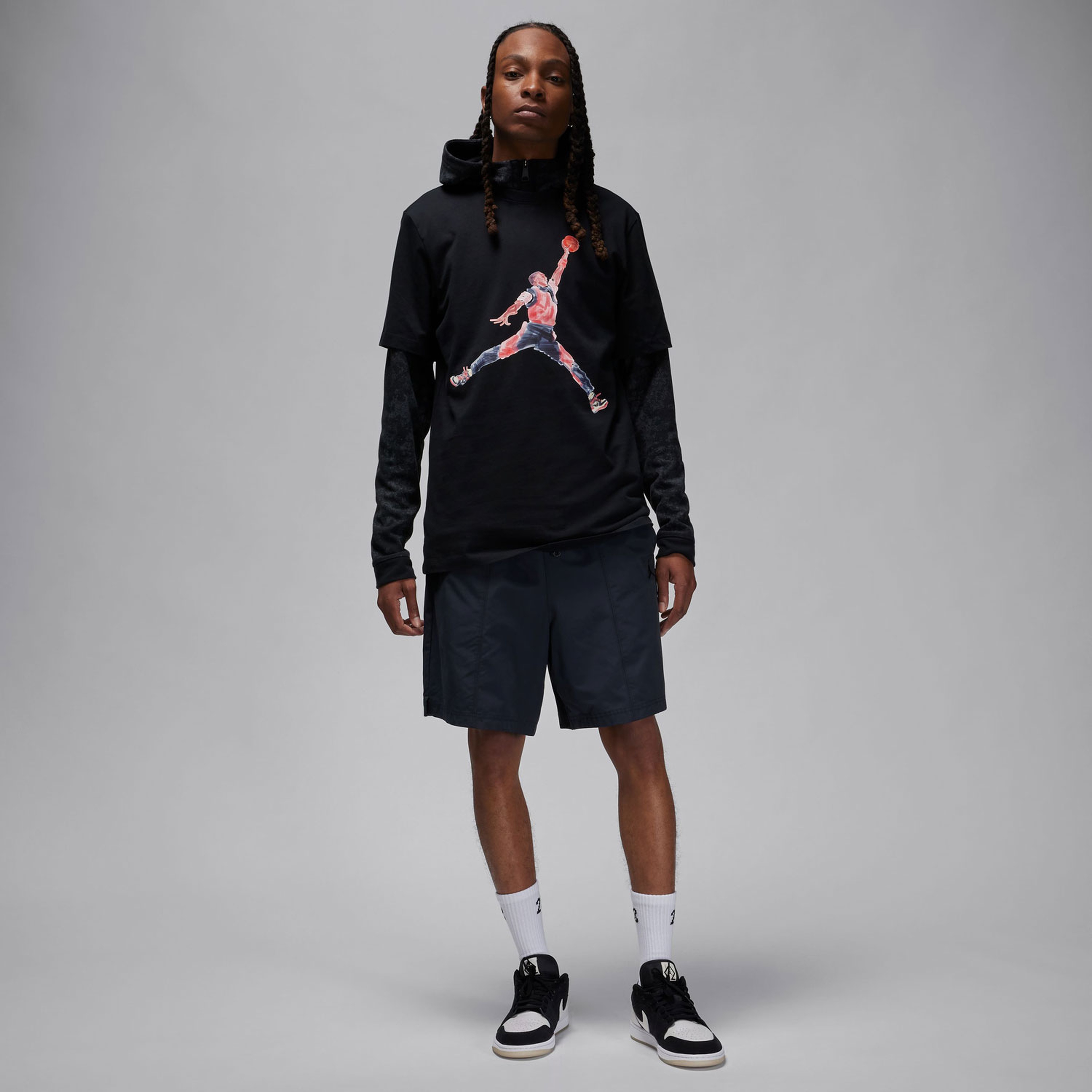 Jordan Brand Erkek Siyah T-Shirt