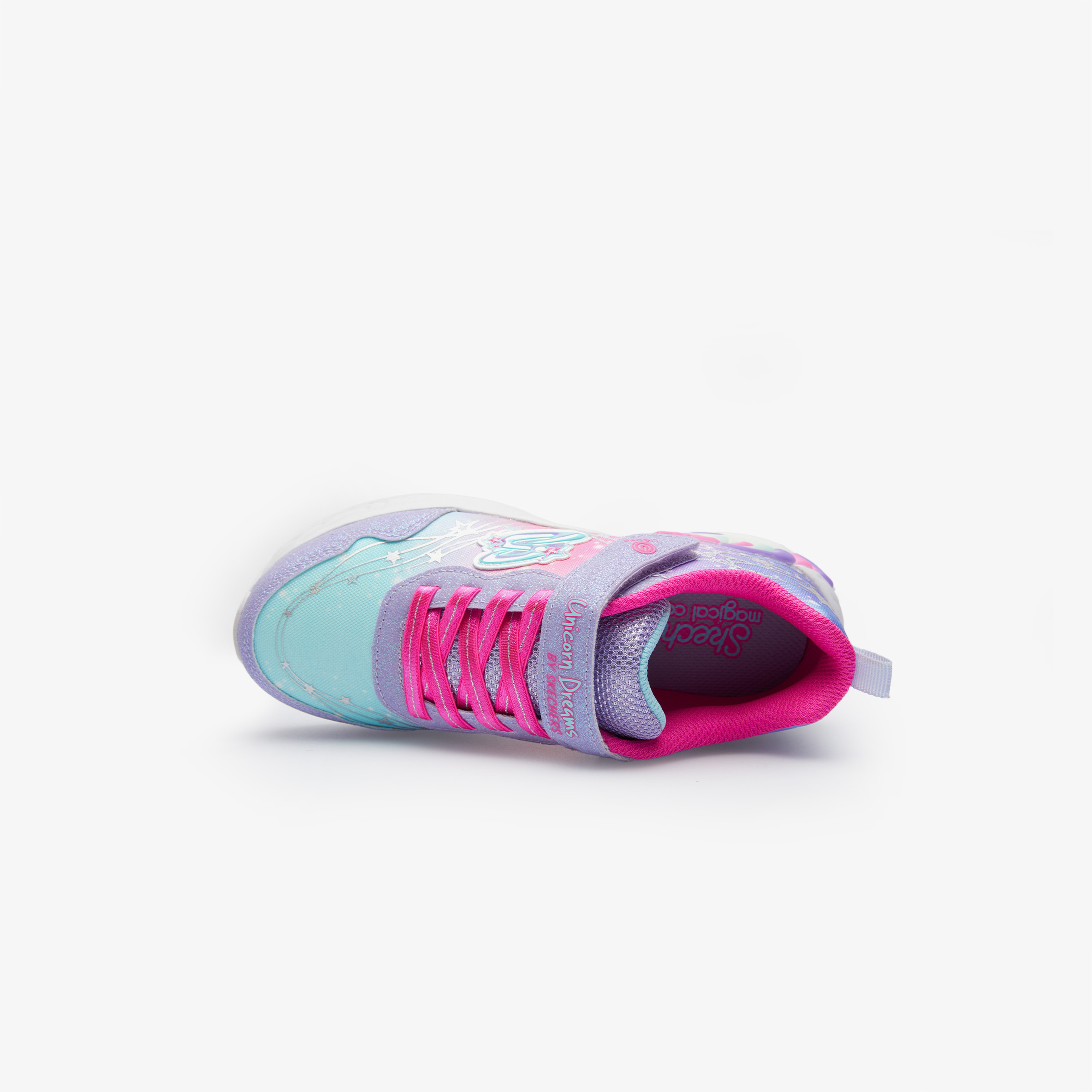 Skechers Unicorn Dreams Wishful Magi Çocuk Pembe Spor Ayakkabı