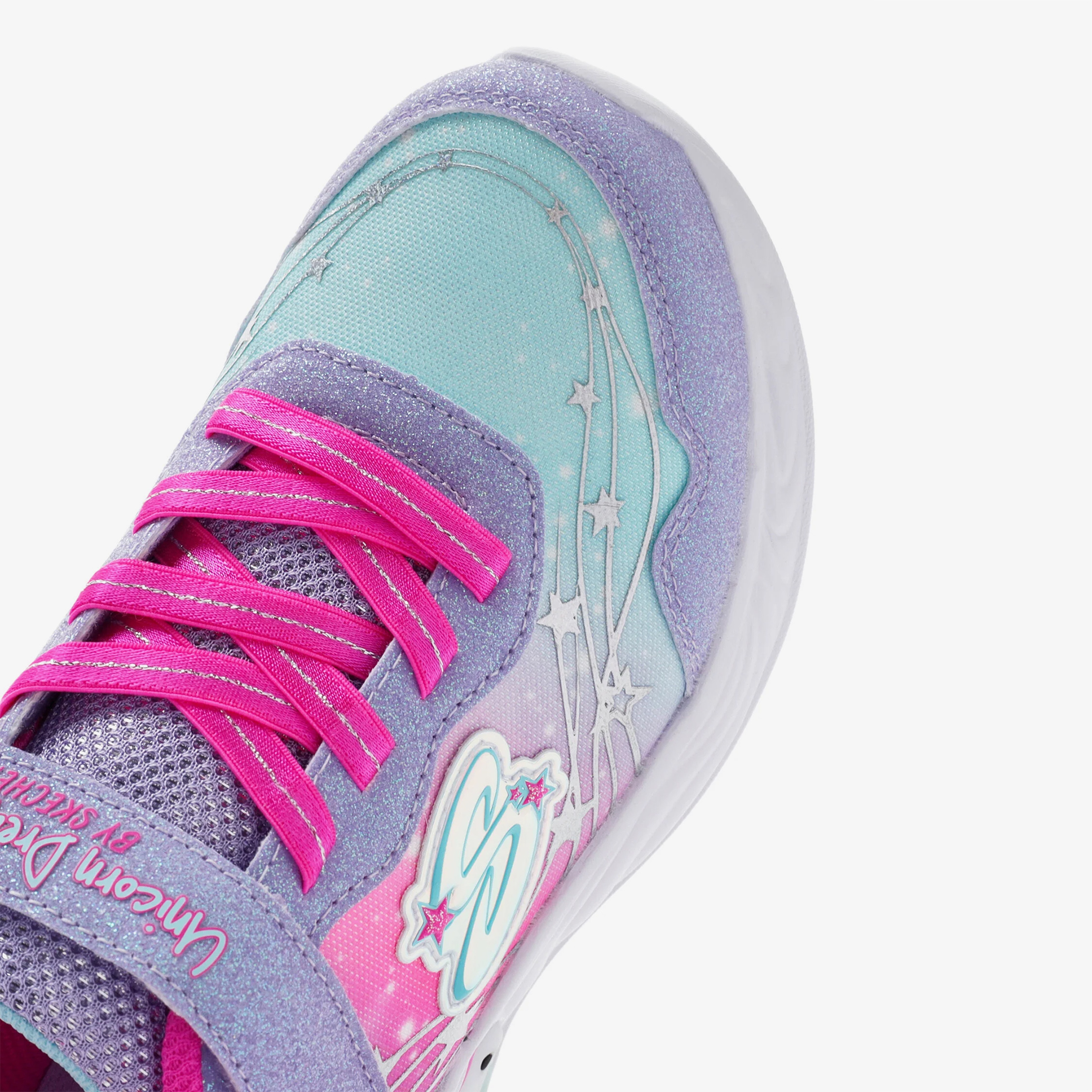 Skechers Unicorn Dreams Wishful Magi Çocuk Pembe Spor Ayakkabı