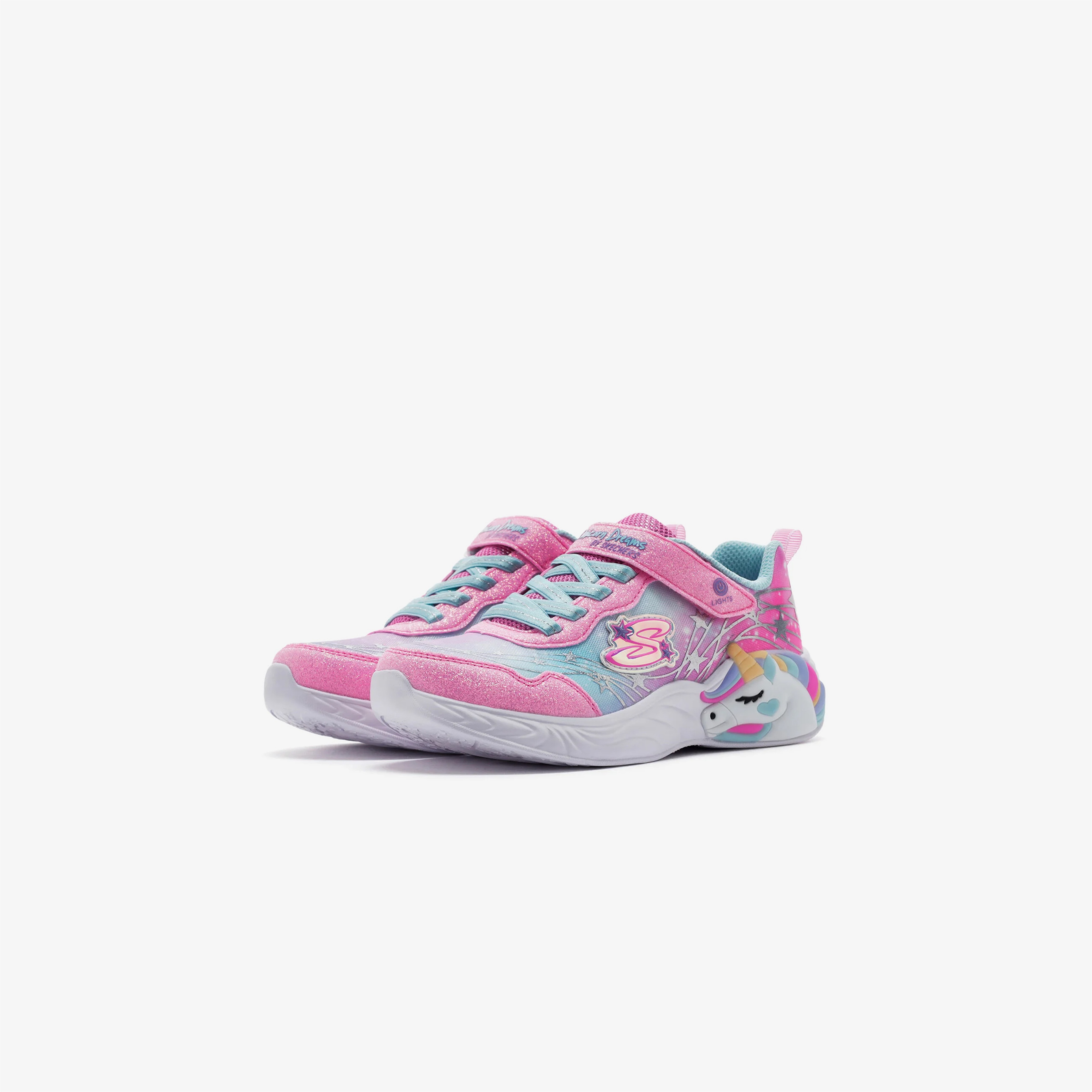 Skechers Unicorn Dreams Wishful Magi Çocuk Pembe Spor Ayakkabı